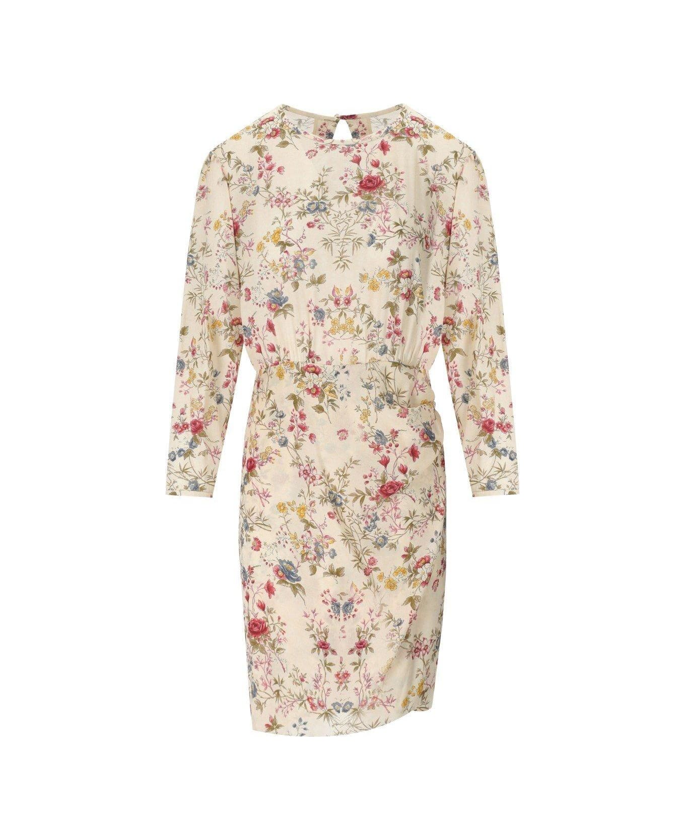 Weekend Max Mara All-over Floral Patterned Dress - Avorio