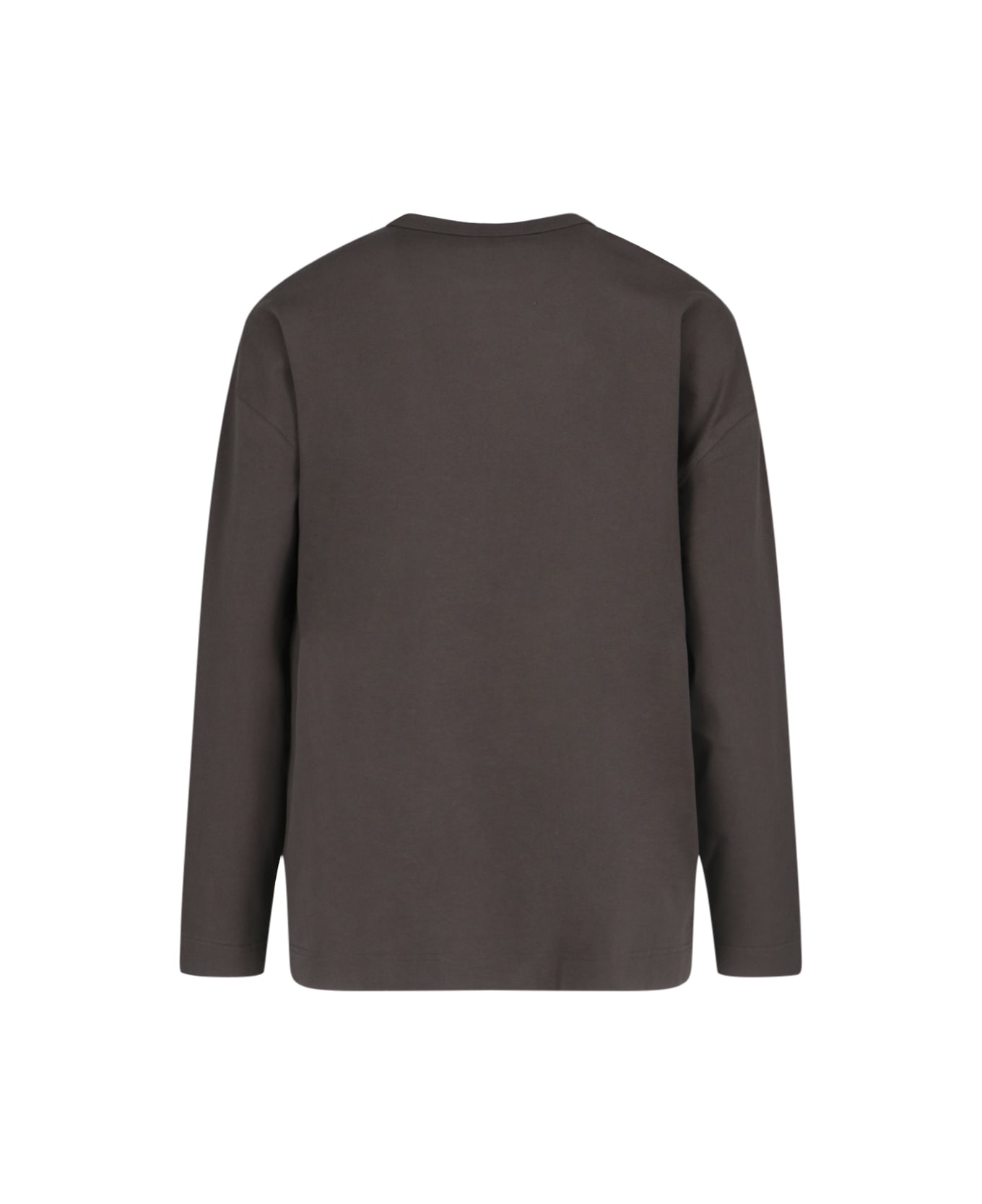 Lemaire T-shirt With Pocket - Brown