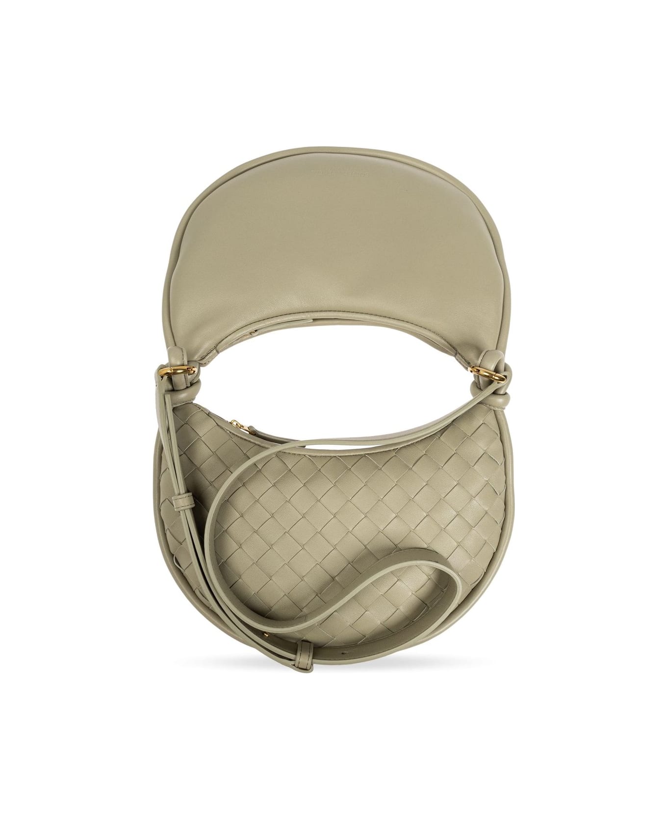 Bottega Veneta Gemelli Intrecciato Shoulder Bag - Beige トートバッグ