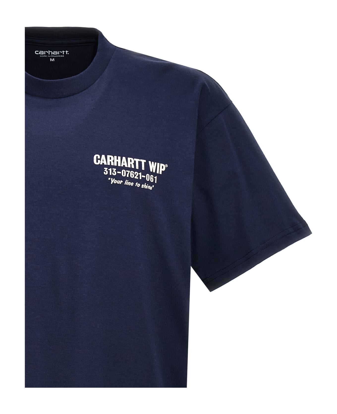Carhartt 'less' T.shirt - J.xx Blue / Wax シャツ