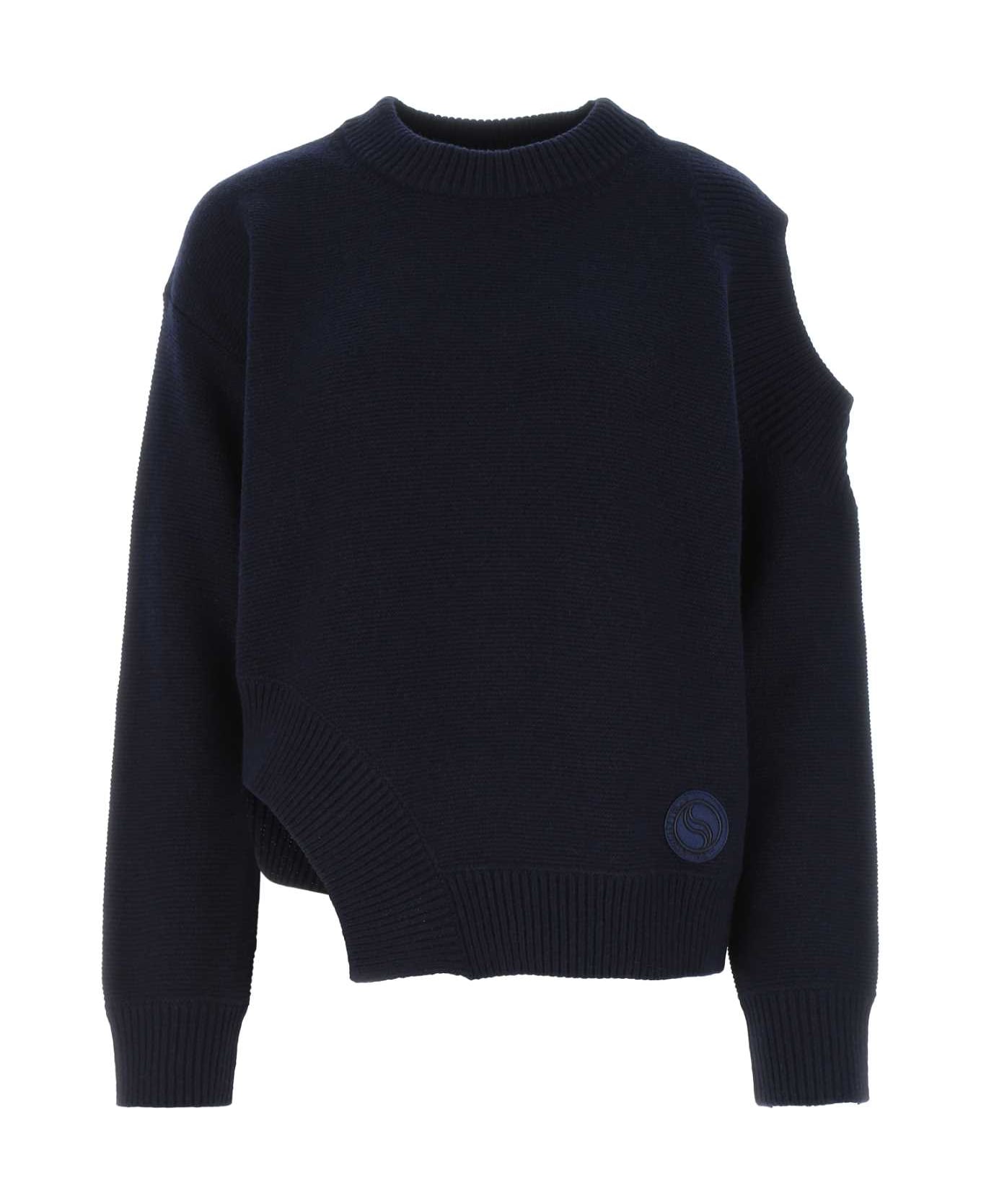 Stella McCartney Dark Blue Cashmere Blend Sweater - 4000
