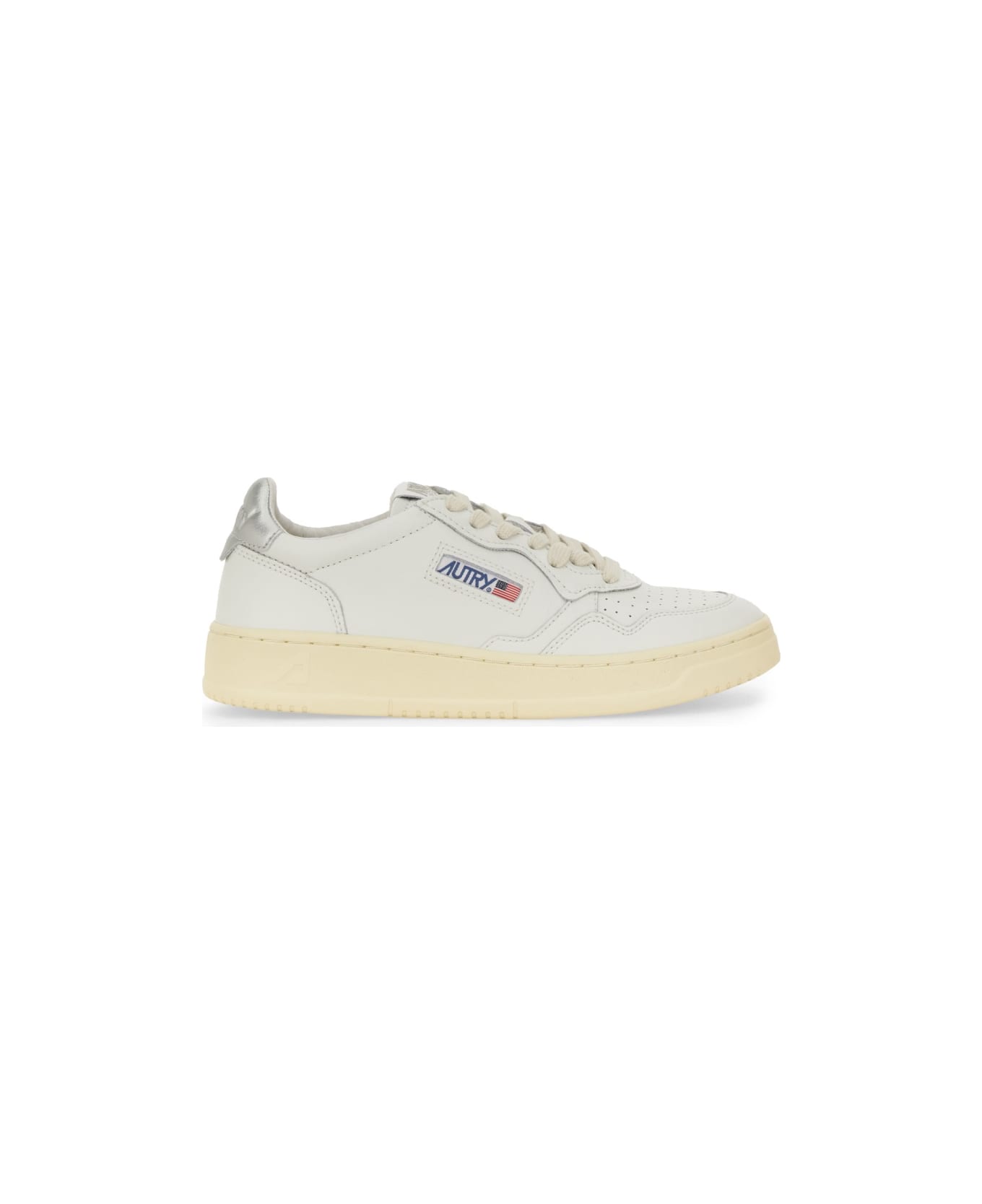 Autry "medalist Low" Sneaker - WHITE