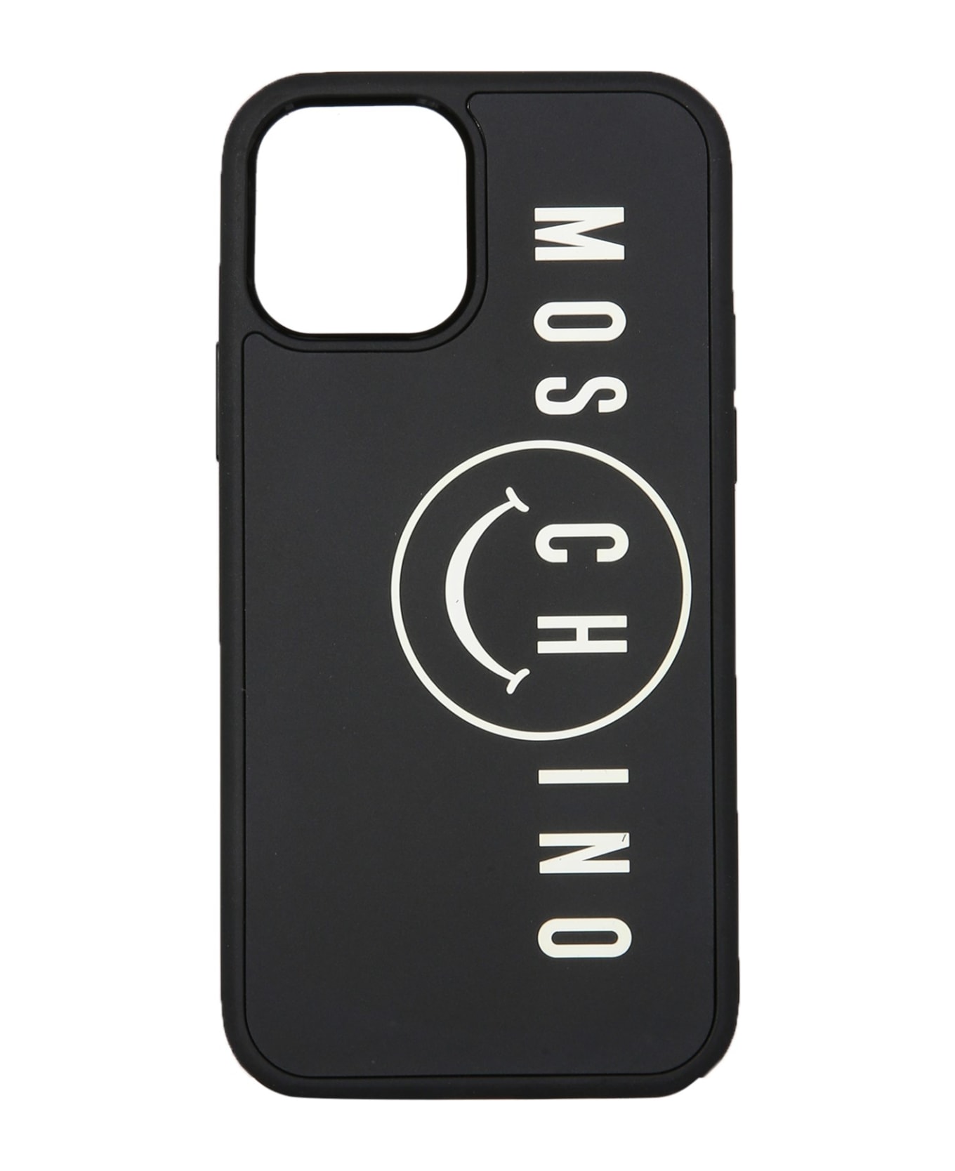 Moschino Iphone 12/12 Pro Cover - NERO