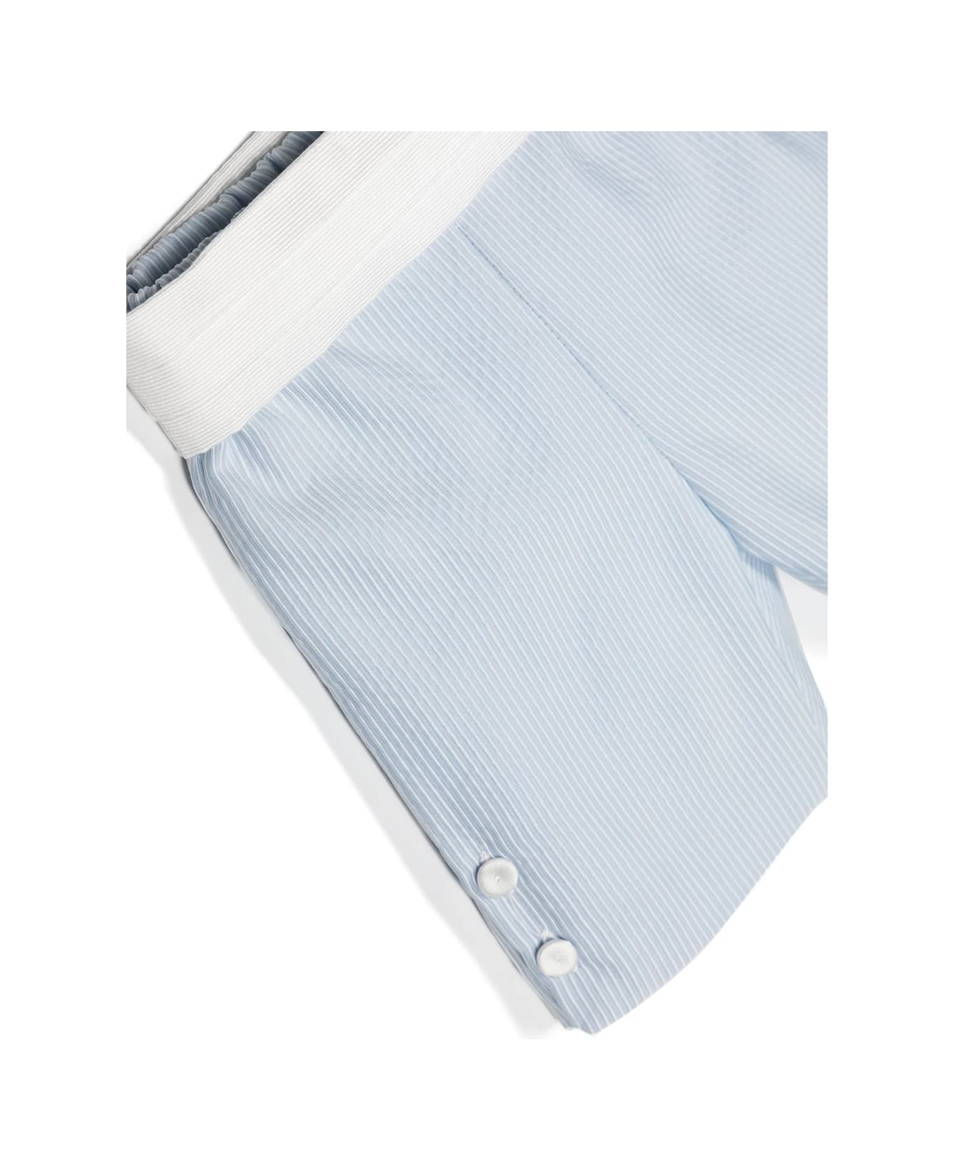 La stupenderia Coordinated Shirt And Bermuda Shorts - Light blue