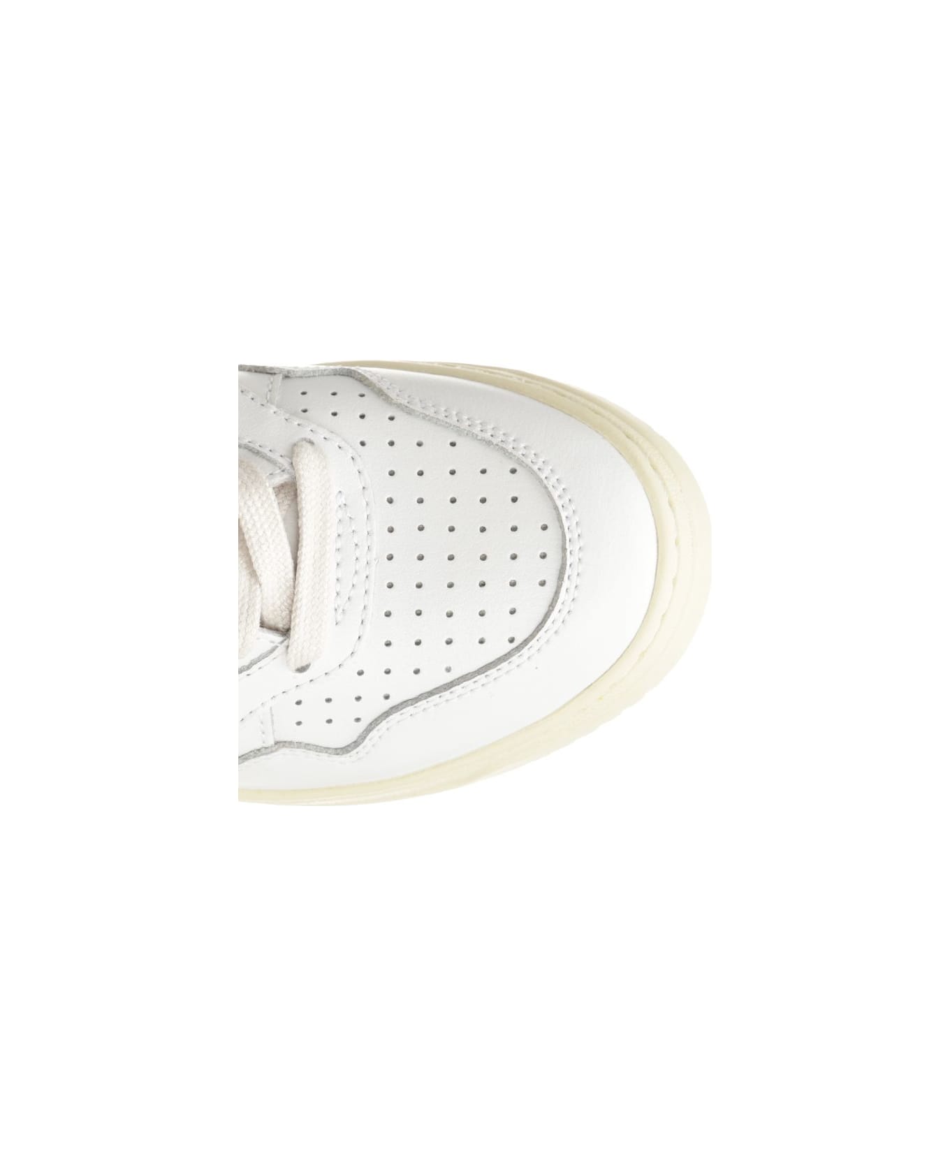 Autry 'medalist Low' Sneaker - WHITE/BLUE