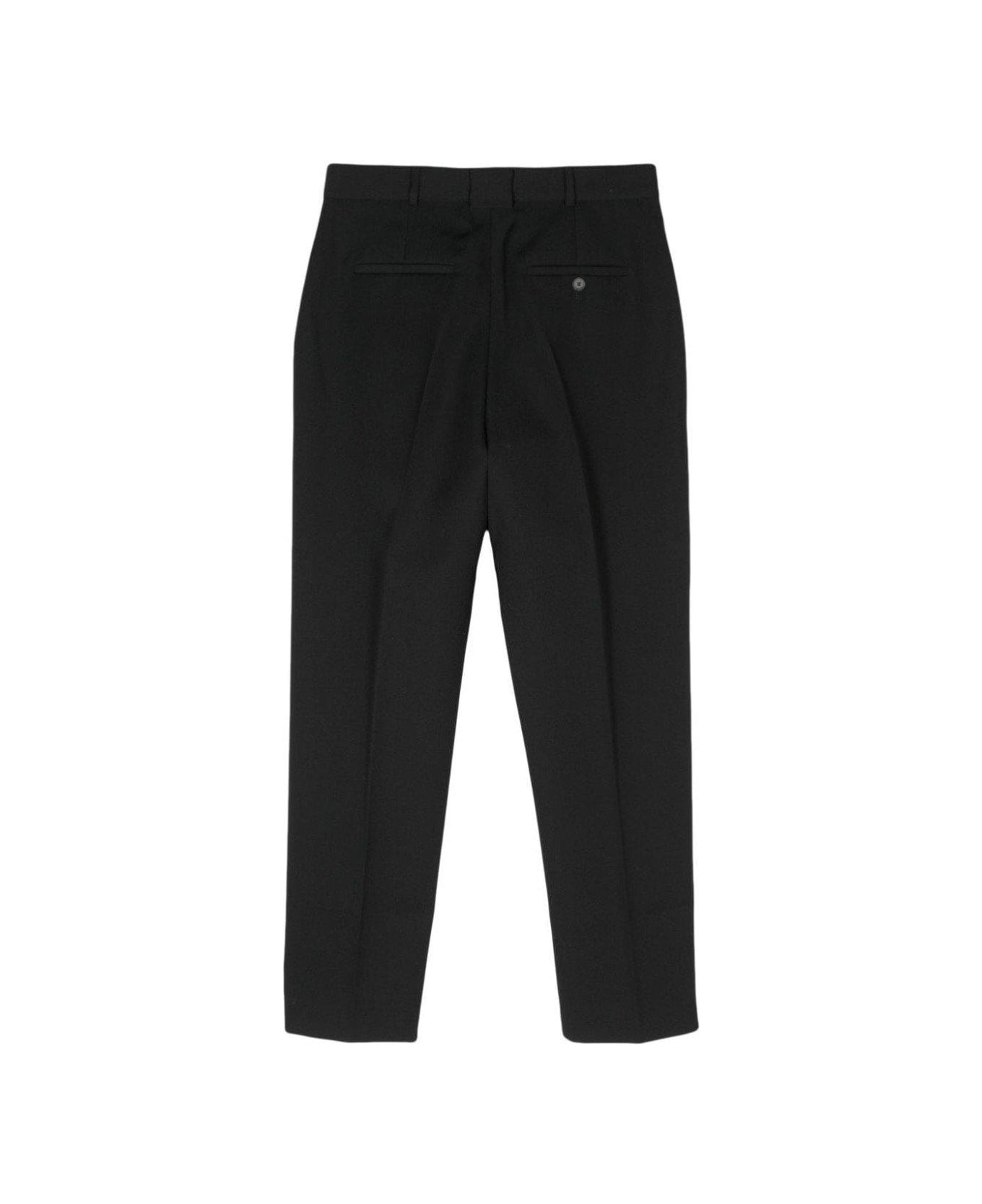 Lanvin Tapered Leg Slim Trousers - Nero