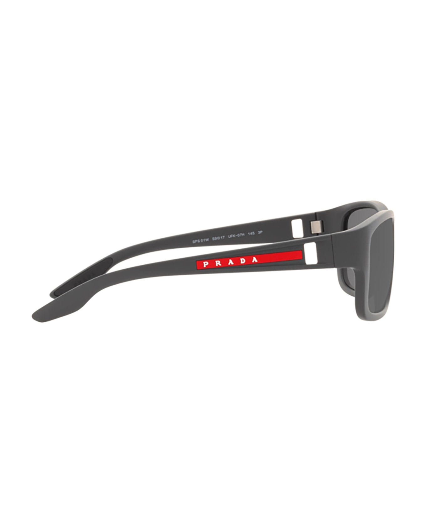 Prada Linea Rossa Ps 01ws Grey Rubber Sunglasses - Grey Rubber サングラス