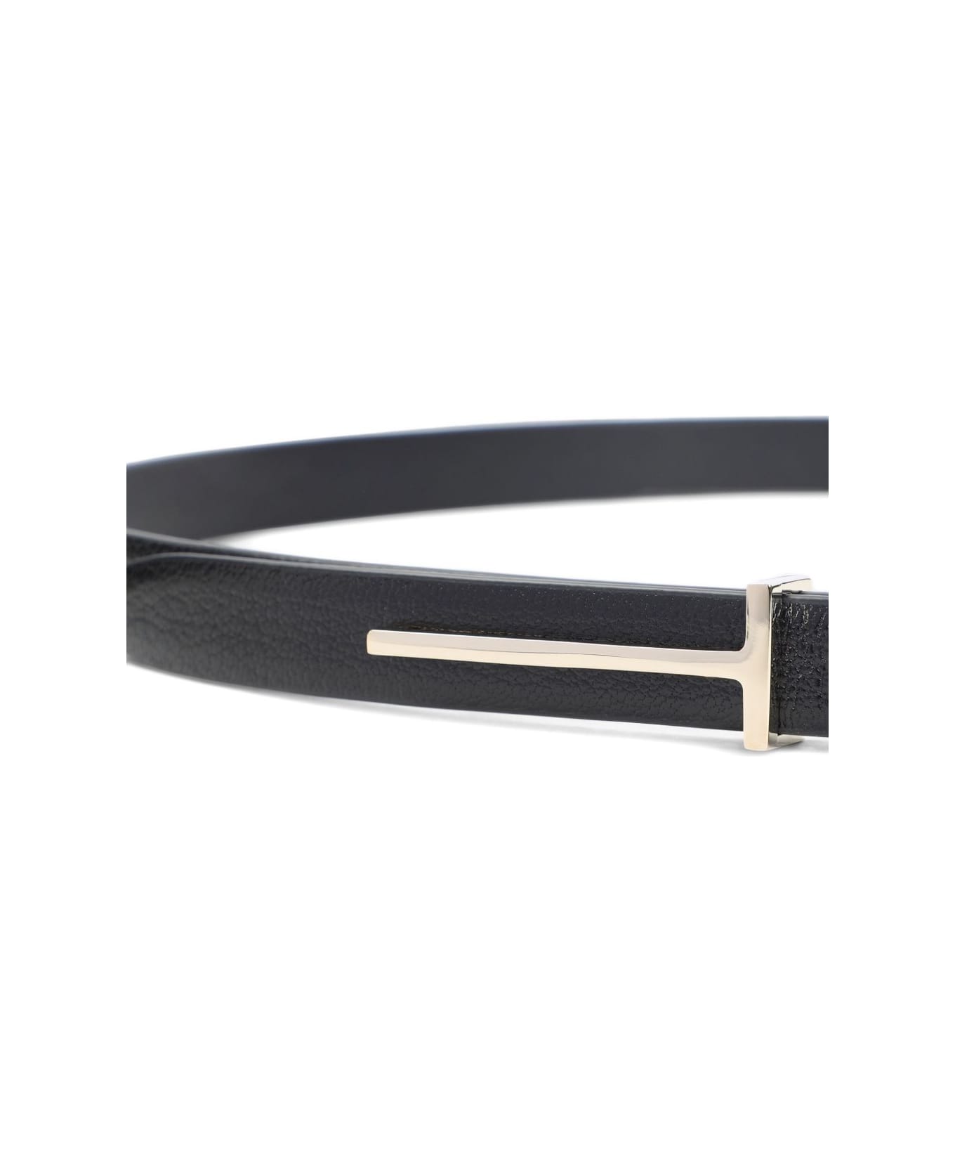 Tom Ford T-bar Belt - Black