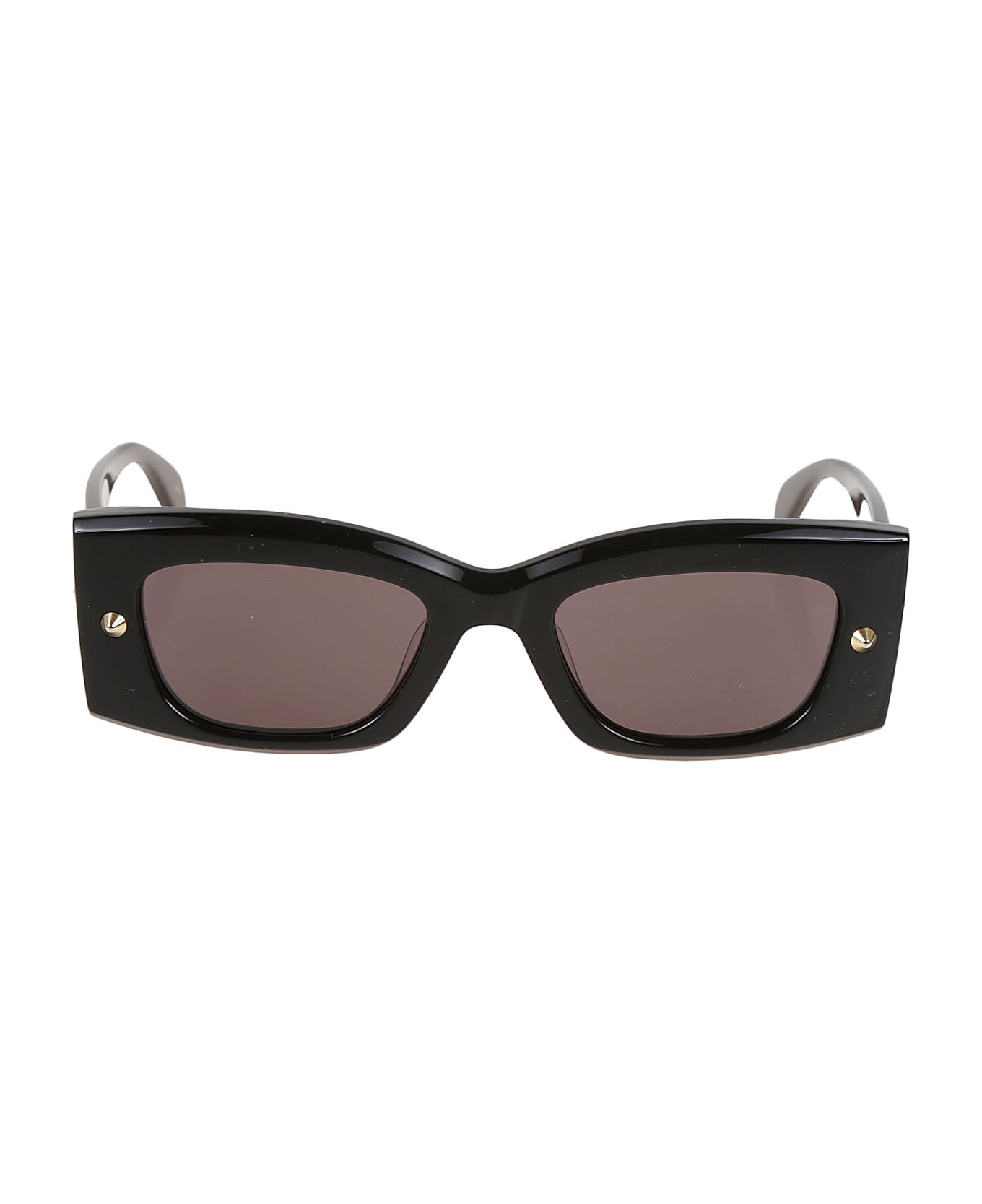 Alexander McQueen Eyewear Am0426s - Black Black Smoke サングラス