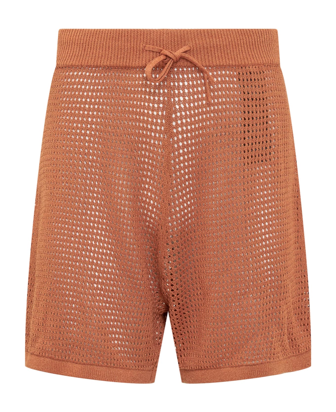 Nanushka Fico Shorts - RUST ショートパンツ
