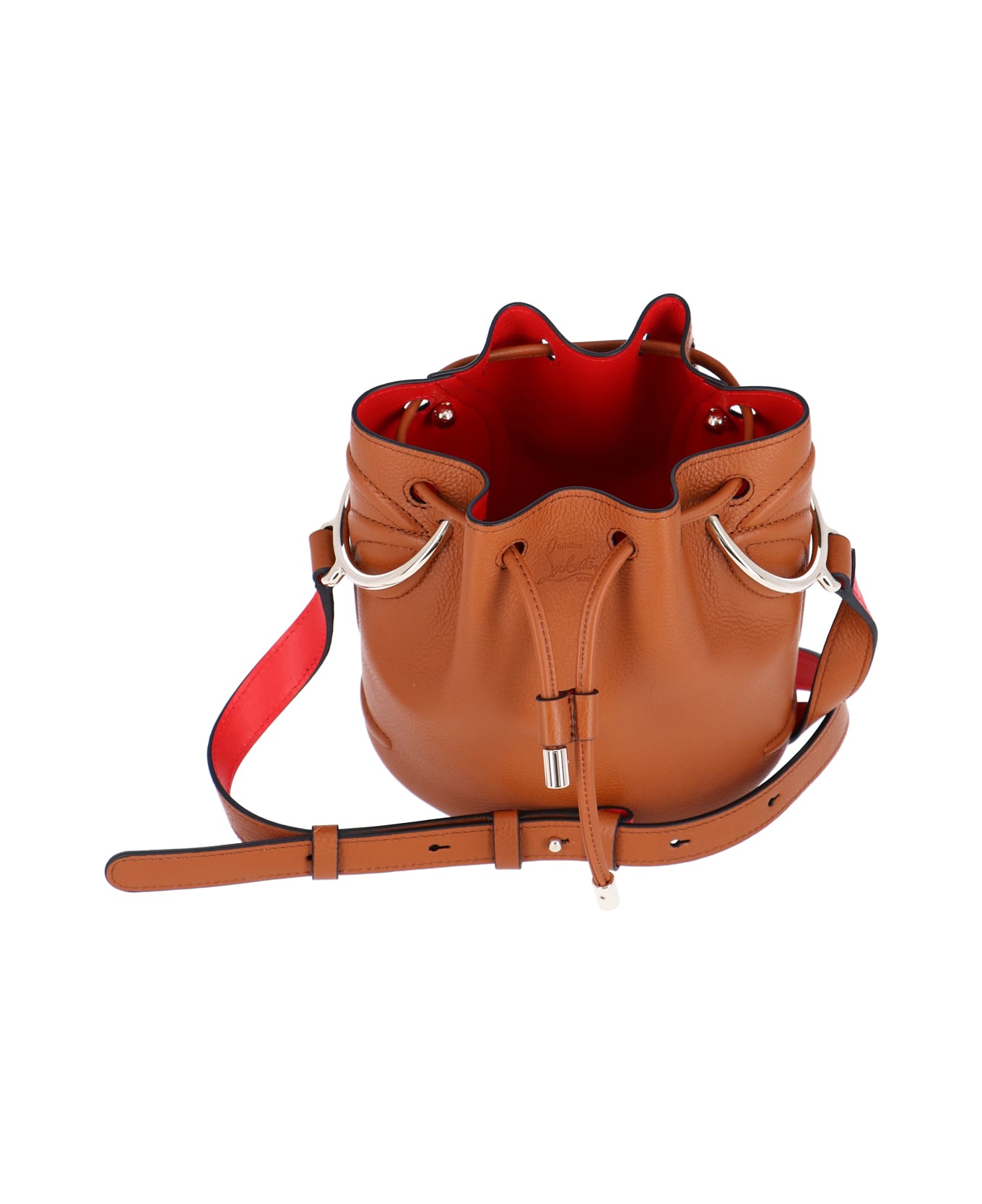 Christian Louboutin 'by My Side' Bucket Bag - Brown トートバッグ
