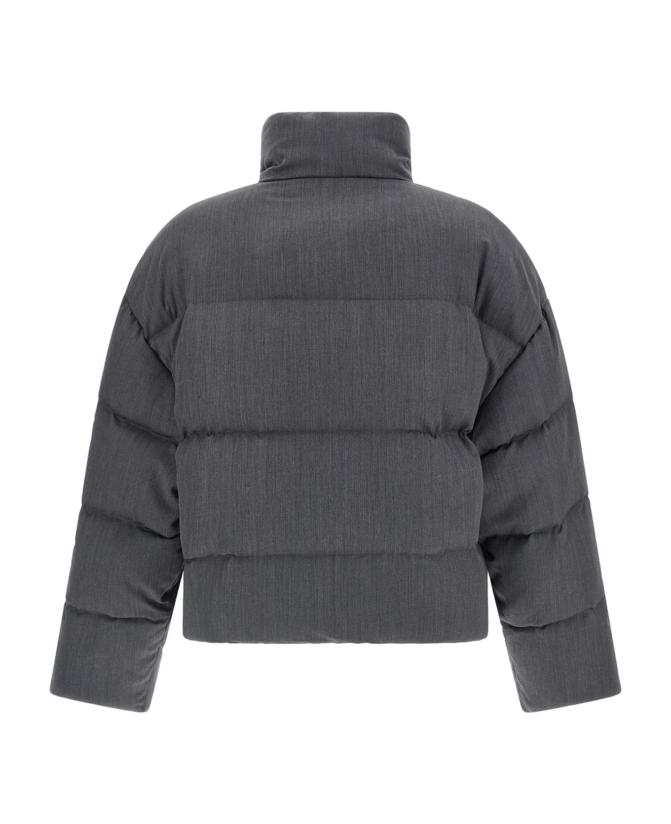 Entire Studios 'mml Puffer' Down Jacket - Gray