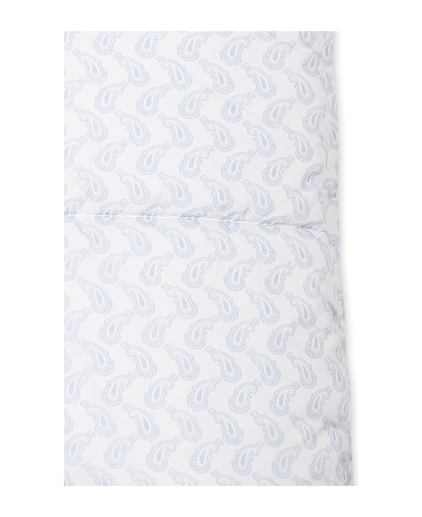 Etro Light Blue Sleeping Bag For Baby Boy - Light Blue