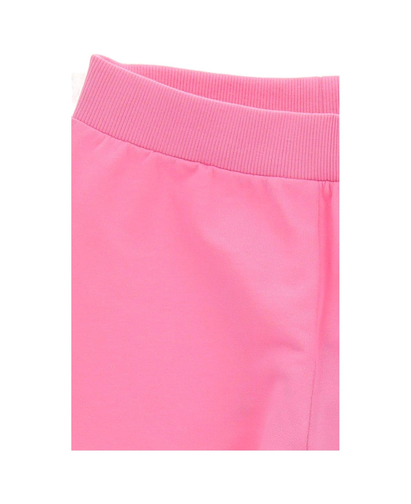 Young Versace Logo Printed Sweatpants - Pink Crystal ボトムス