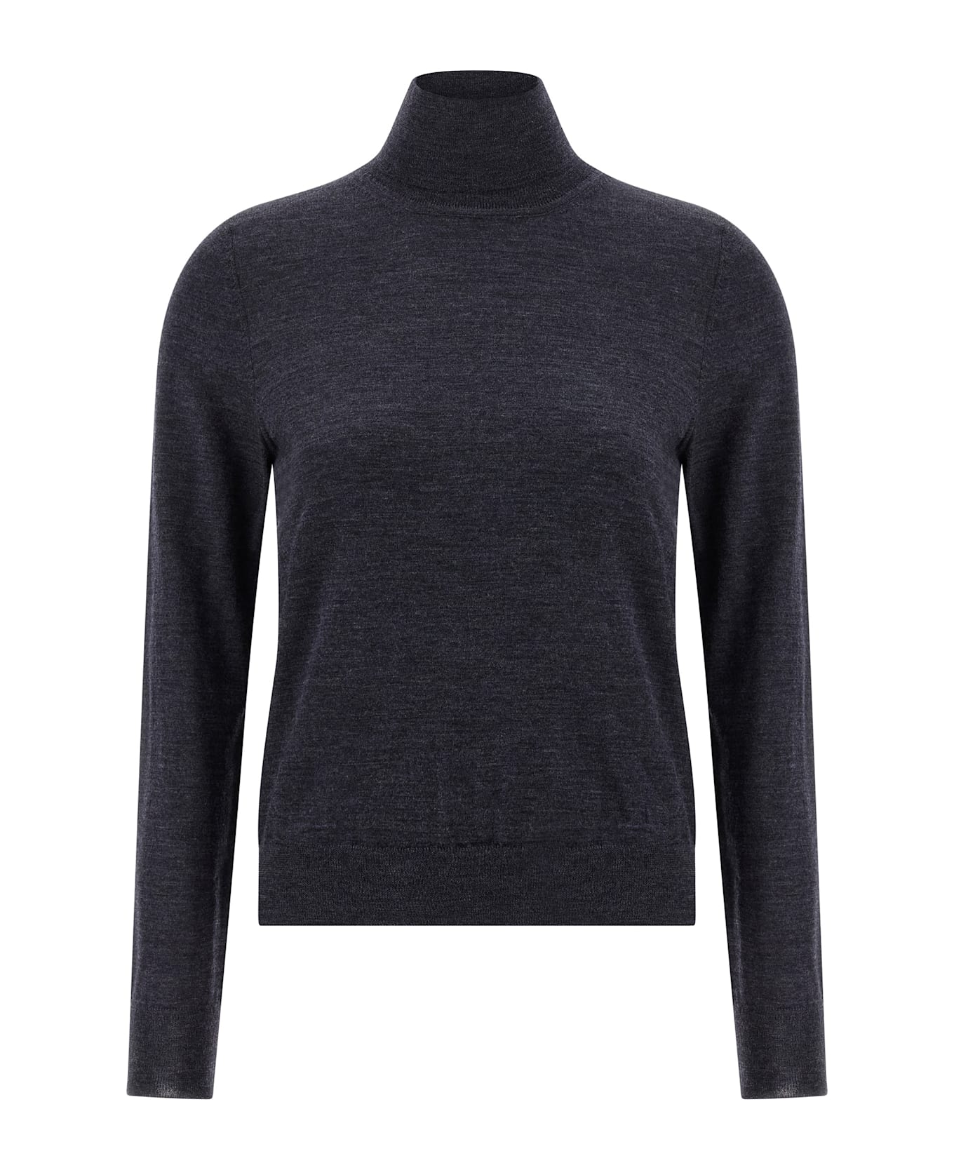 Maison Margiela Wool Turtleneck Sweater - Blue