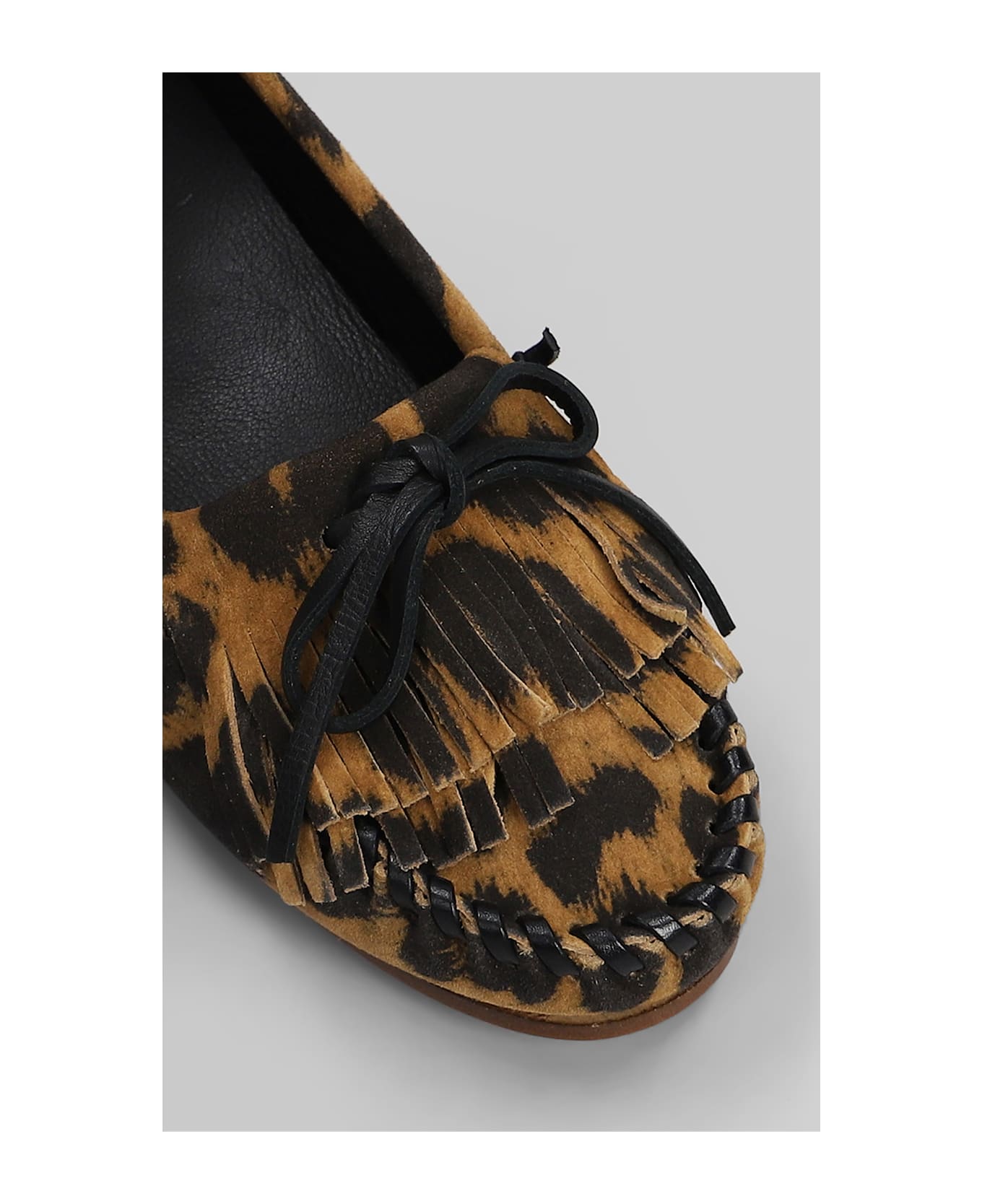 Paris Texas Indiana Loafer Loafers In Animalier Suede - Animalier
