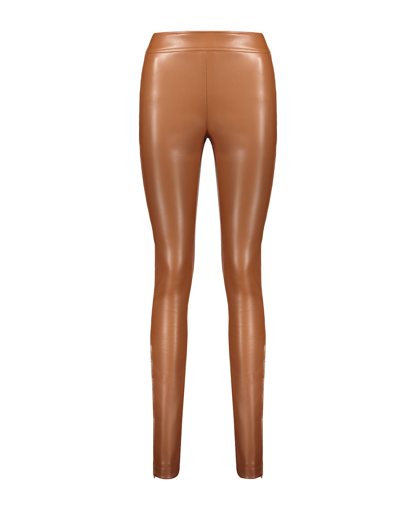 Cedric Charlier High-waist Leggings - brown