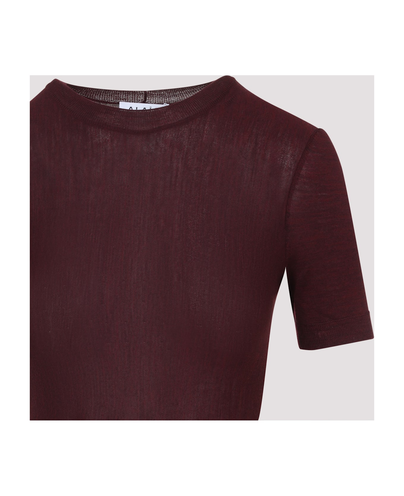 Alaia Alaïa Skater Dress - Aubergine
