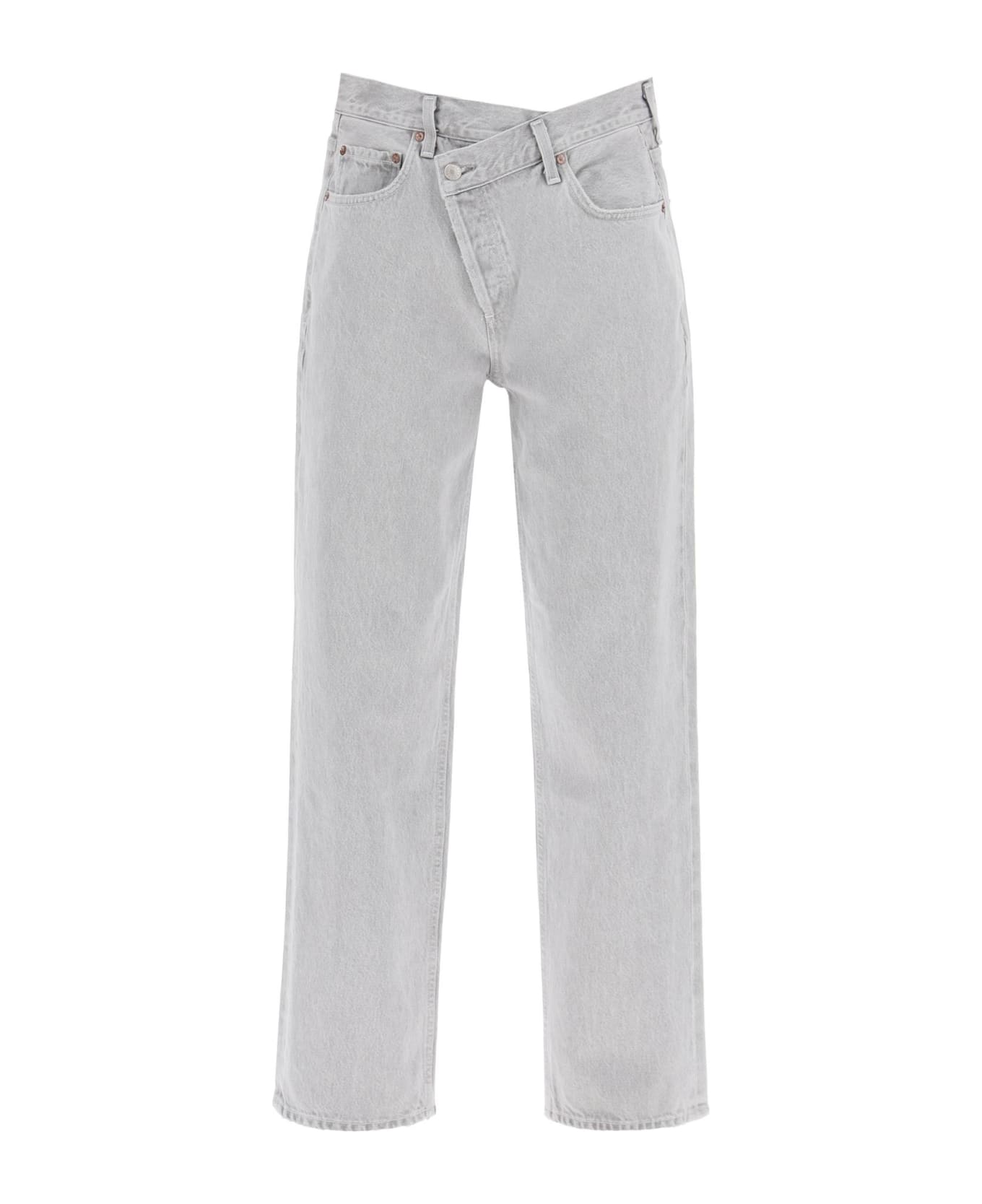 AGOLDE Criss Cross Jeans - RAIN (Grey)
