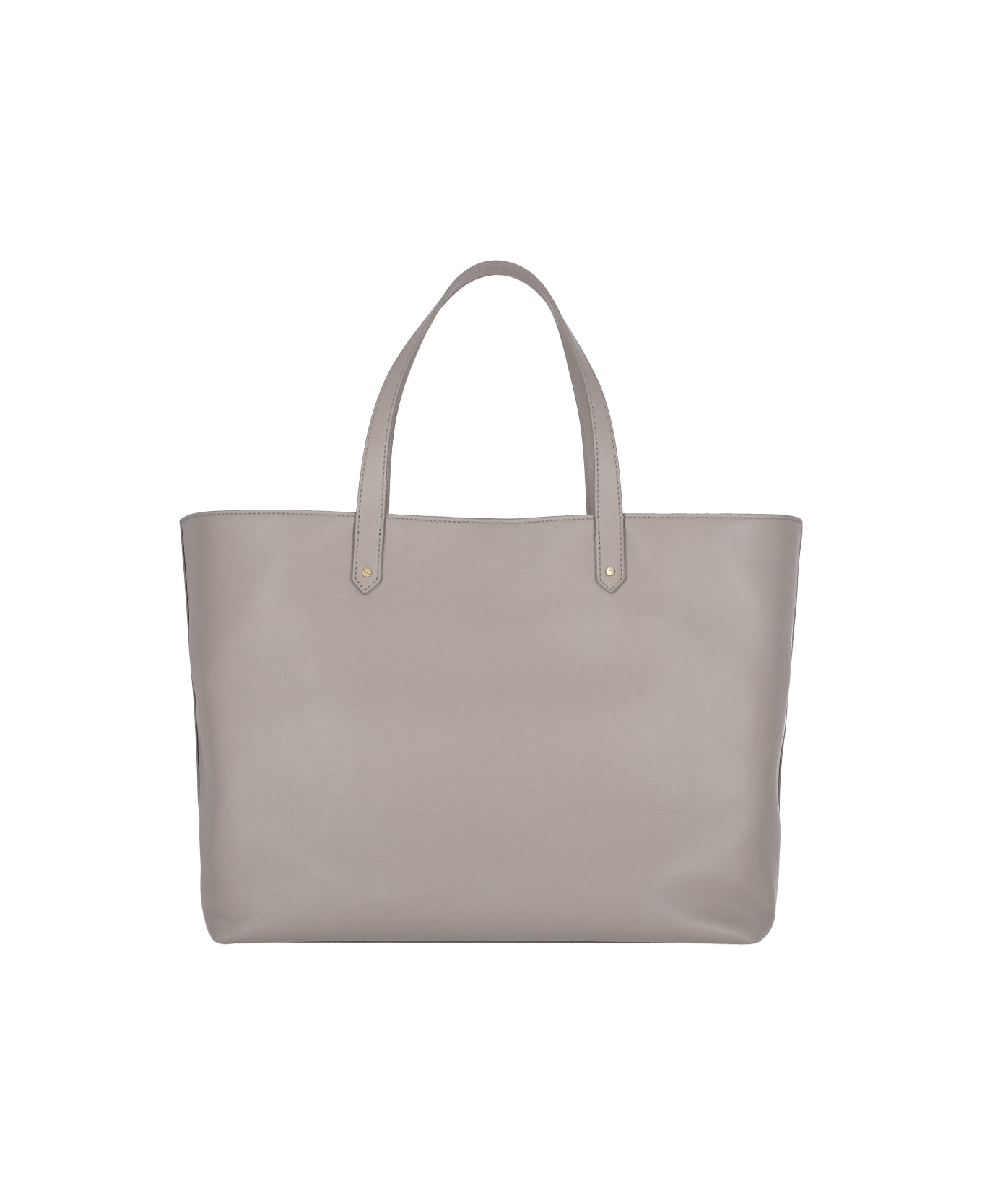 Golden Goose Logo Tote Bag - Taupe