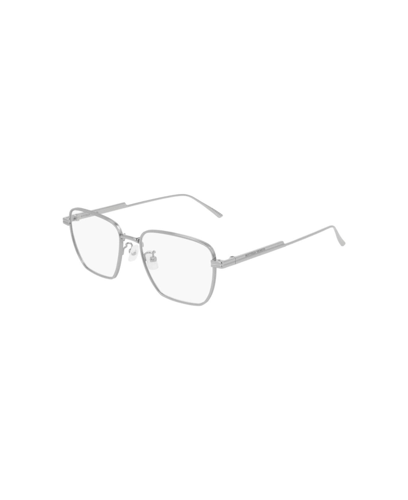 Bottega Veneta Eyewear BV1015O 003 Glasses - Silver