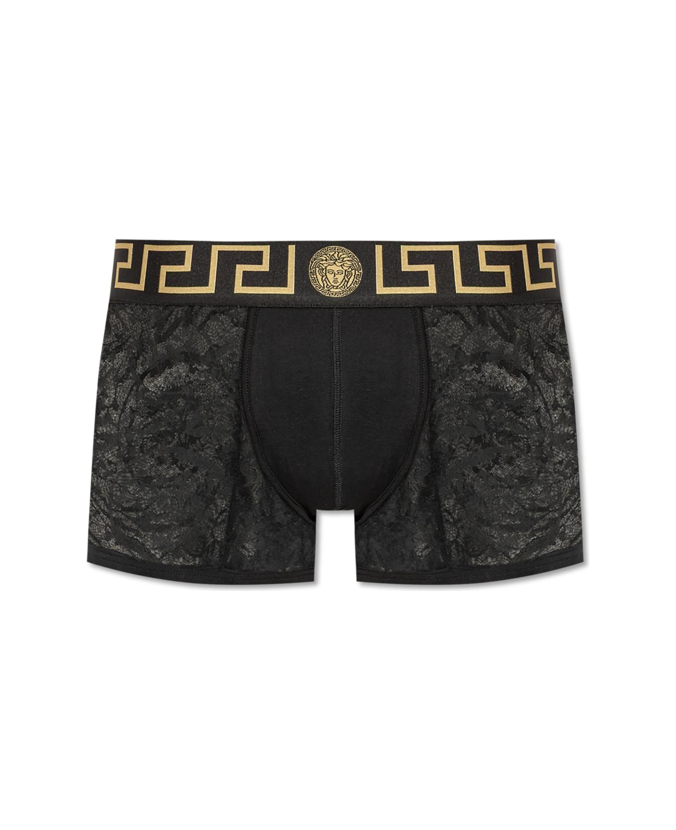 Versace Lace Boxers - Black