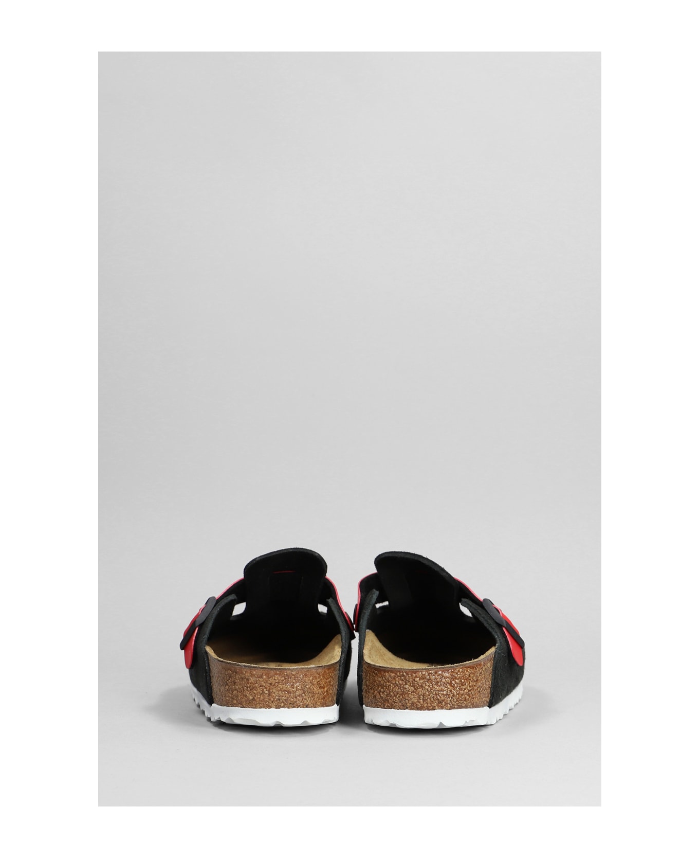 Birkenstock Boston Slides - Black Tomato