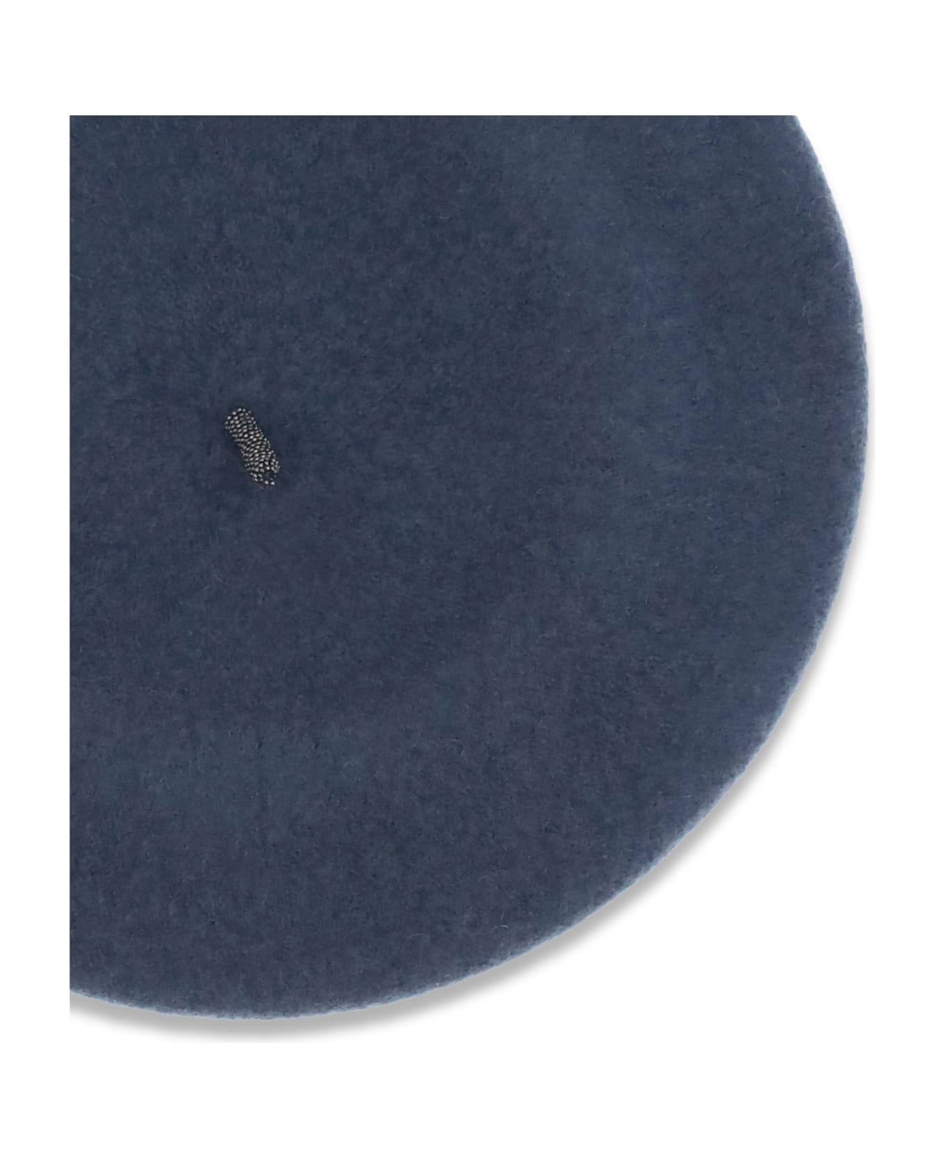Brunello Cucinelli Wool Basque Hat With Precious Details