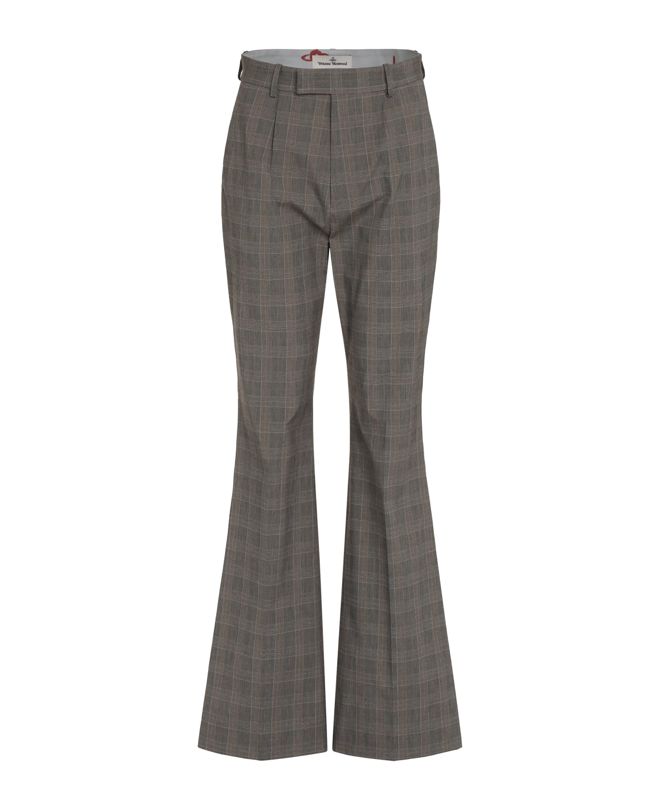 Vivienne Westwood Ray Prince-of-wales Checked Trousers - grey ボトムス
