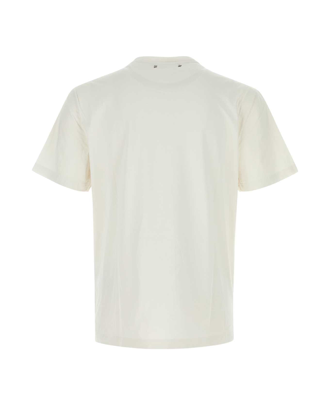 Golden Goose Chalk Cotton T-shirt - ARTICWOLF