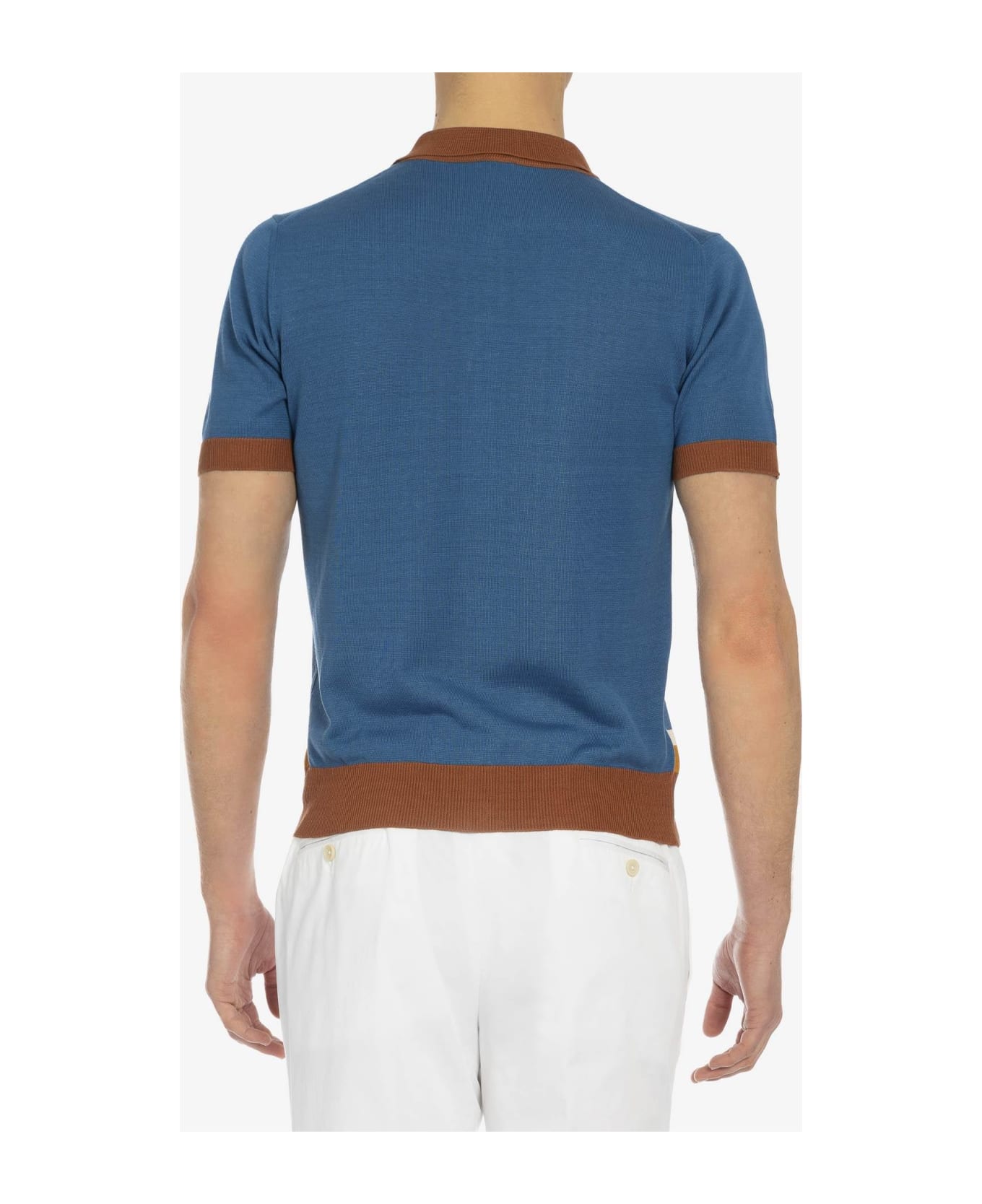 Larusmiani 'pierrot' Polo Polo Shirt - MidnightBlue ポロシャツ
