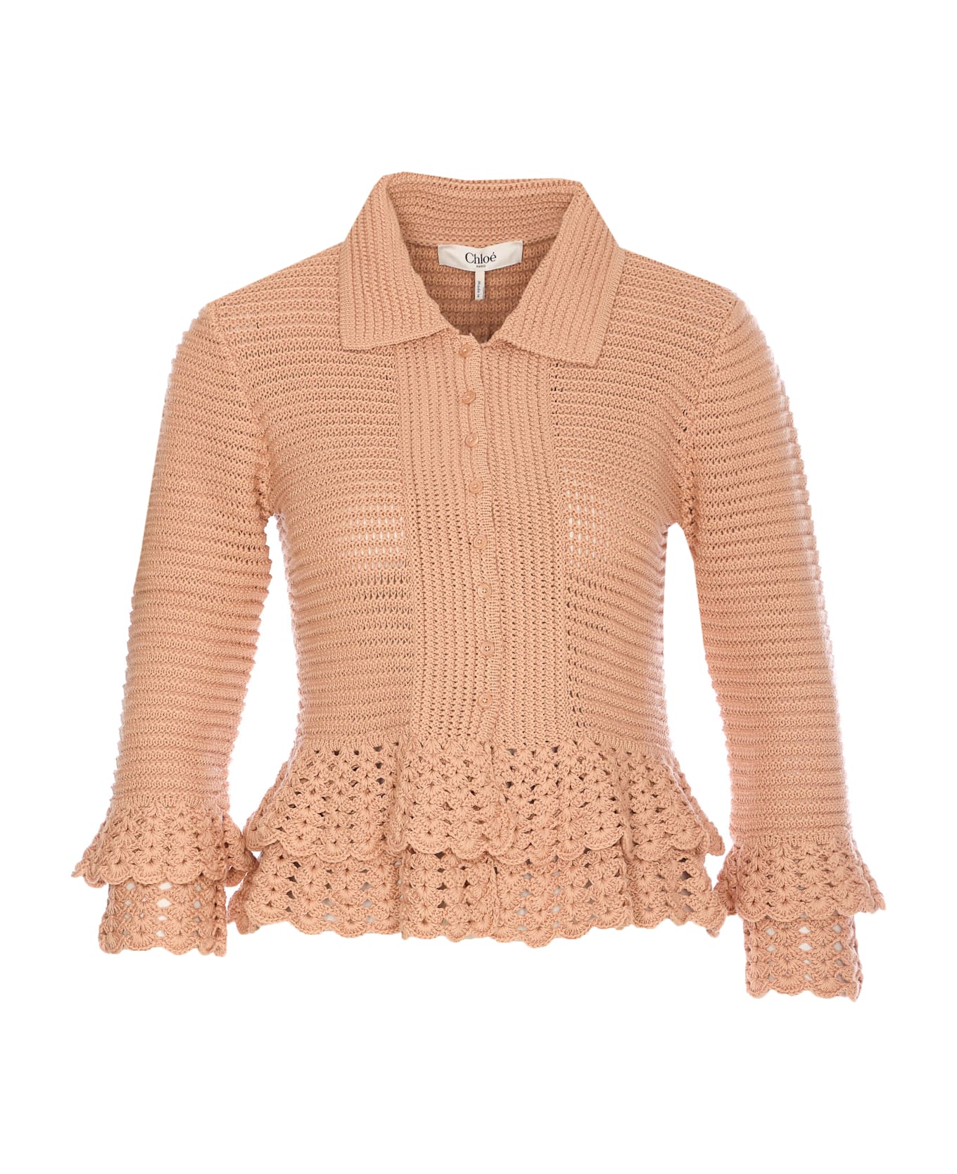 Chloé Knitted Sweater - NUDE