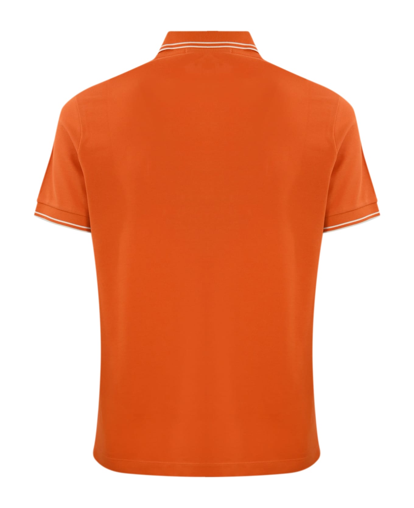 Stone Island Cotton Polo Shirt - Orange ポロシャツ