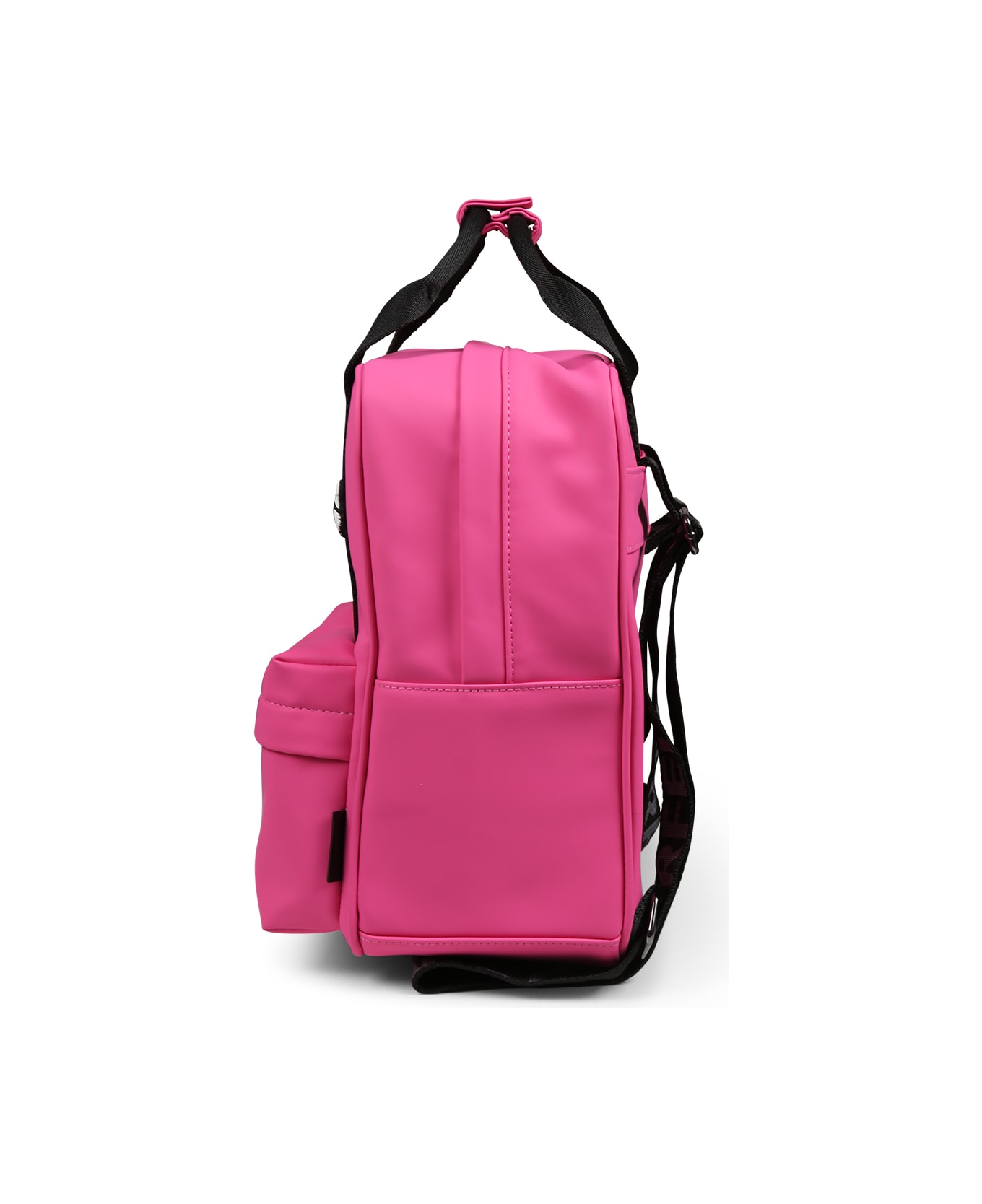 Karl Lagerfeld Kids Fuchsia Backpack For Girl With Choupette - Fuchsia