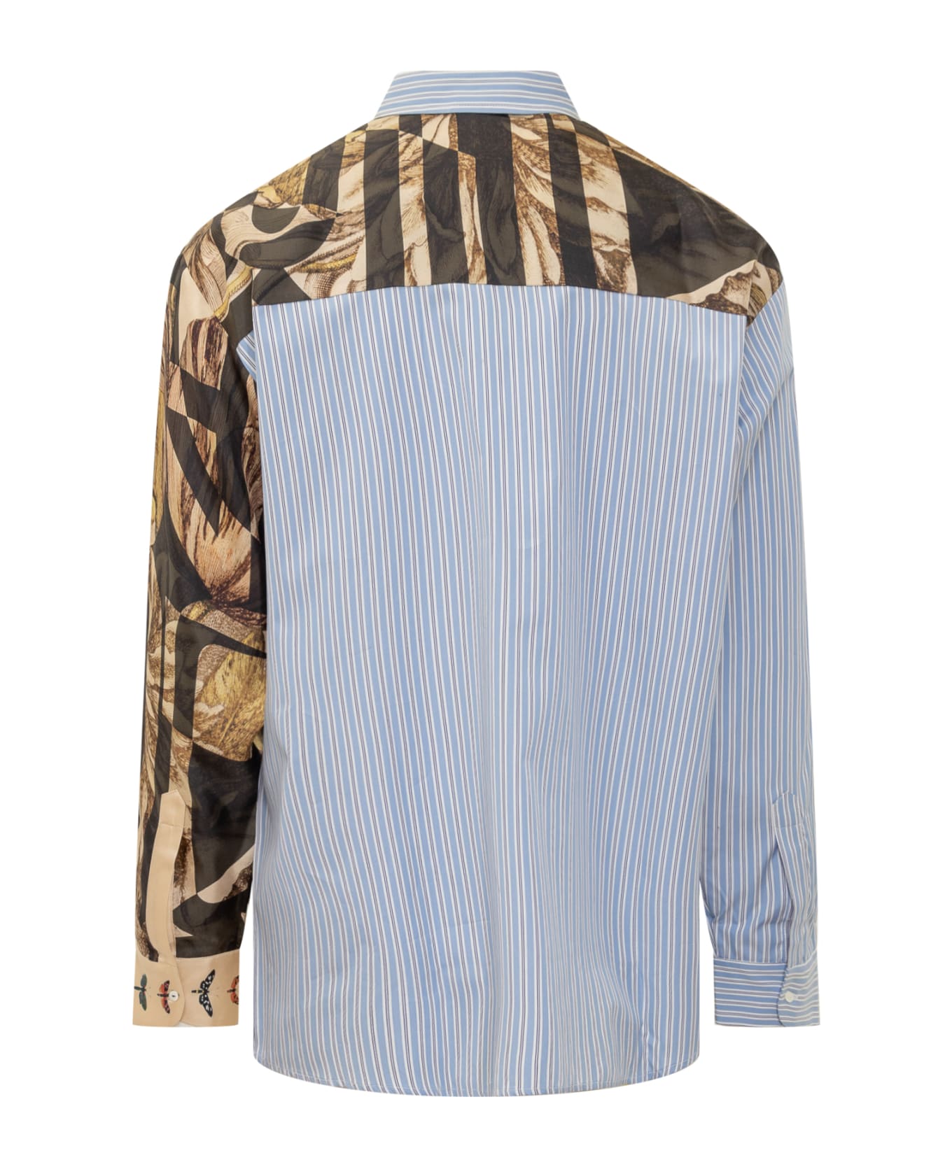 Pierre-Louis Mascia Cotton And Silk Shirt - AZZURRO