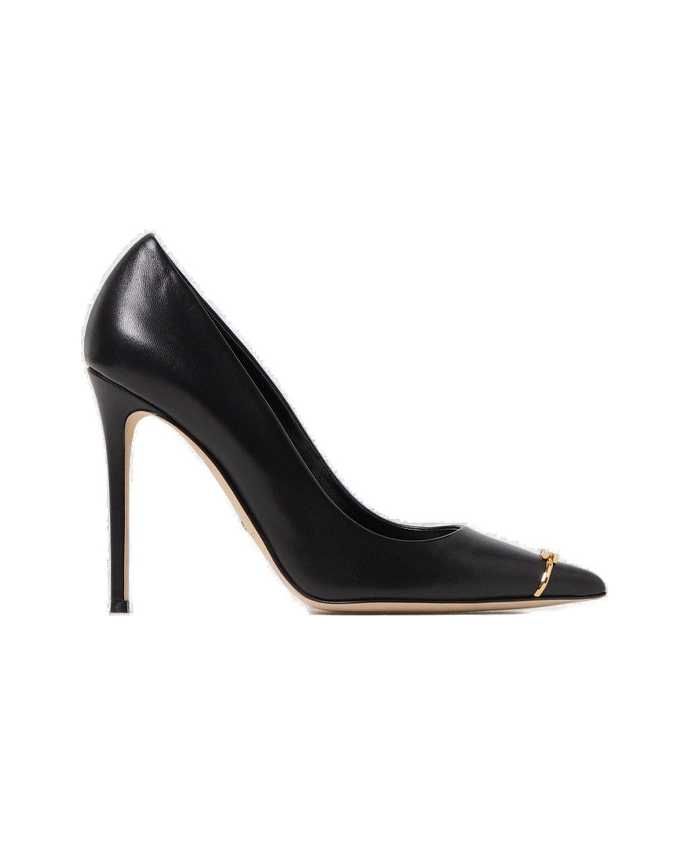 Elisabetta Franchi Pointed Toe Pumps Elisabetta Franchi - BLACK