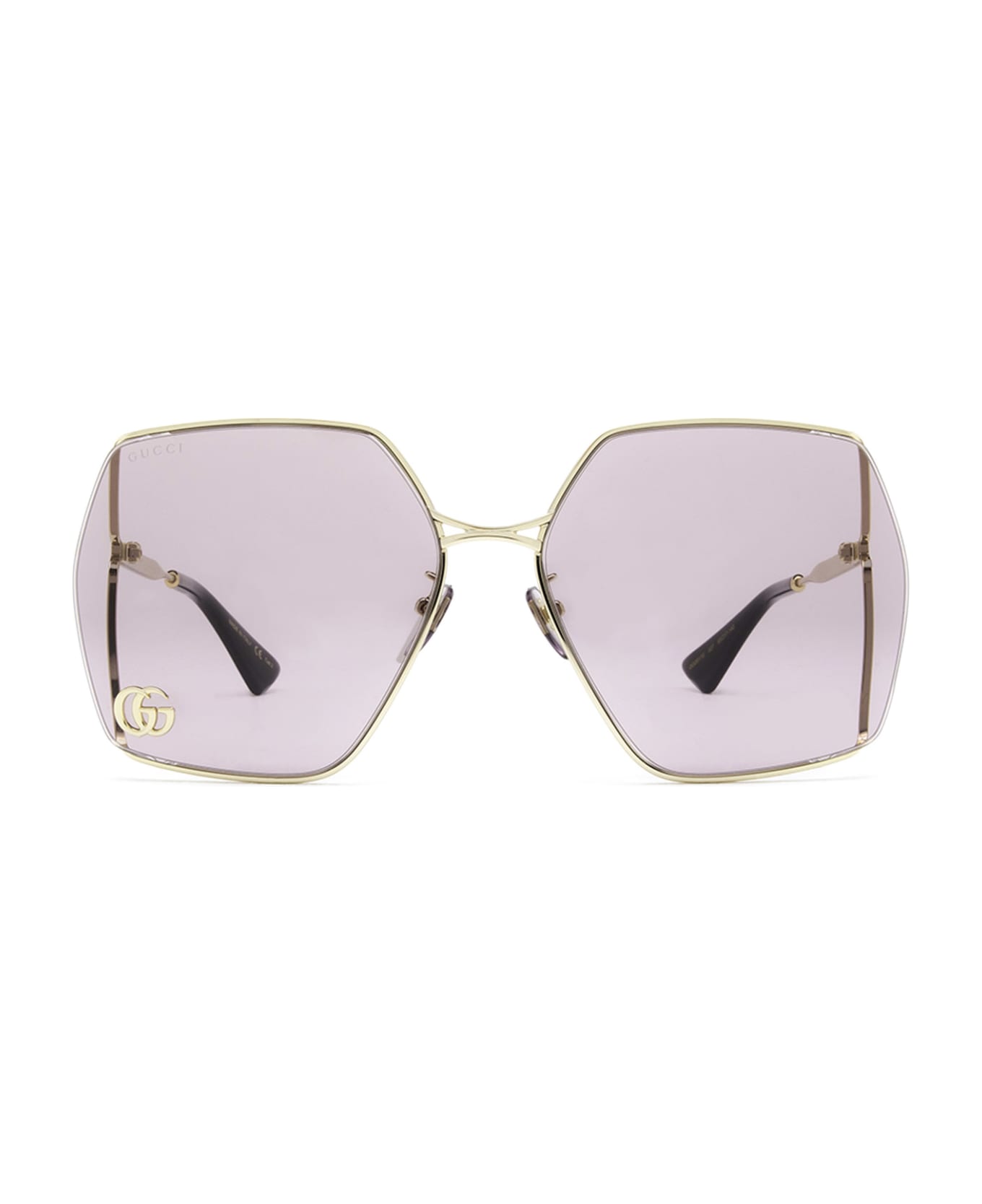 Gucci Eyewear Gg0817s Gold Sunglasses - Gold