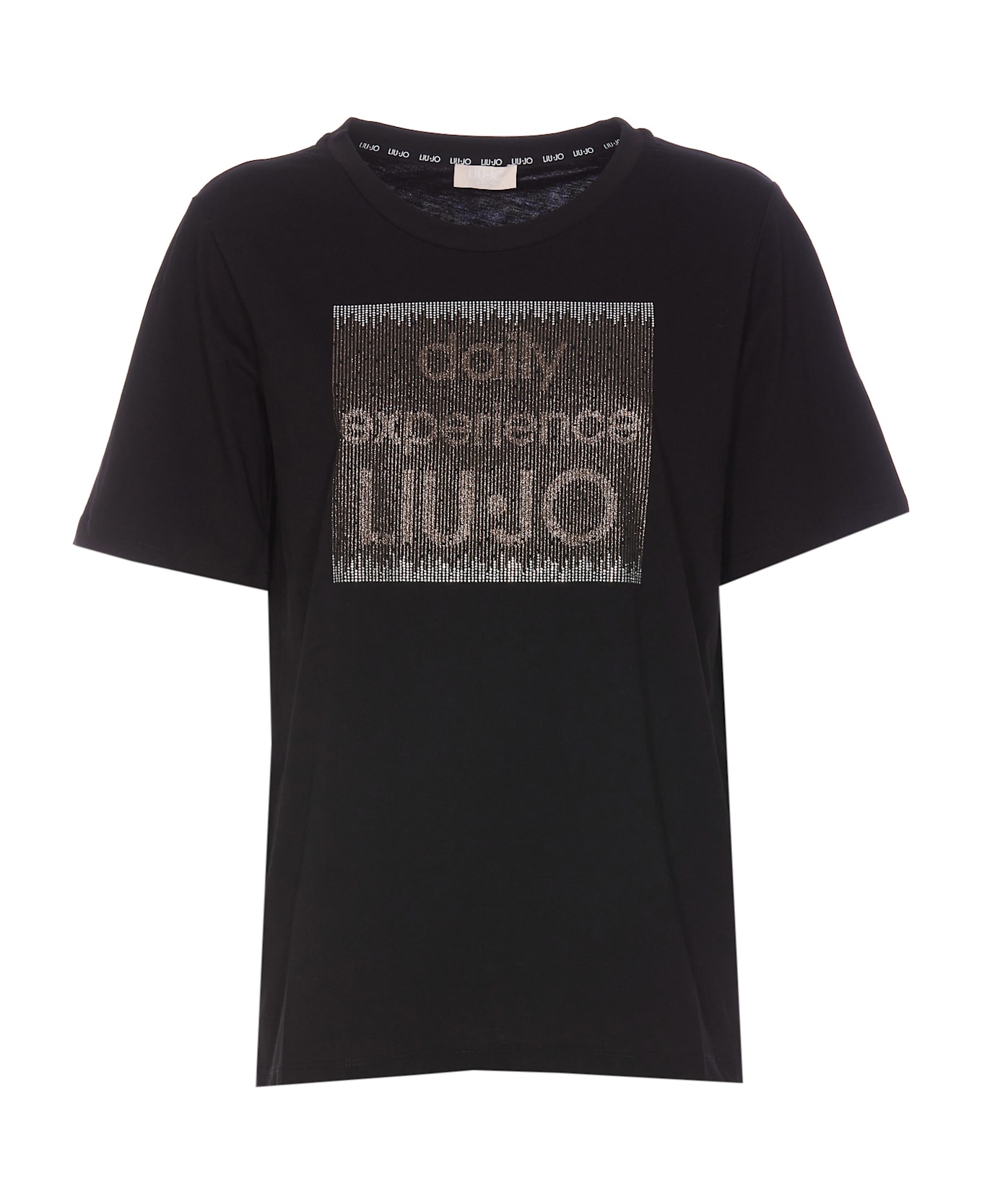 Liu-Jo Logo T-shirt - Black