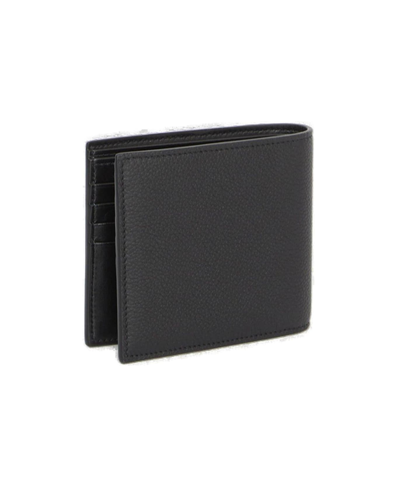 Fendi Signature Bi-fold Wallet - BLACK