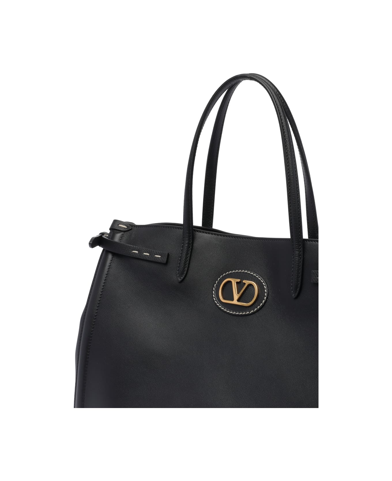Valentino Garavani Medium Antibes Tote Bag - Black