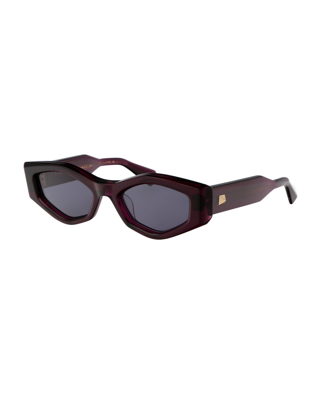 Valentino Eyewear V - Tre Sunglasses - 101B PUR - GLD サングラス