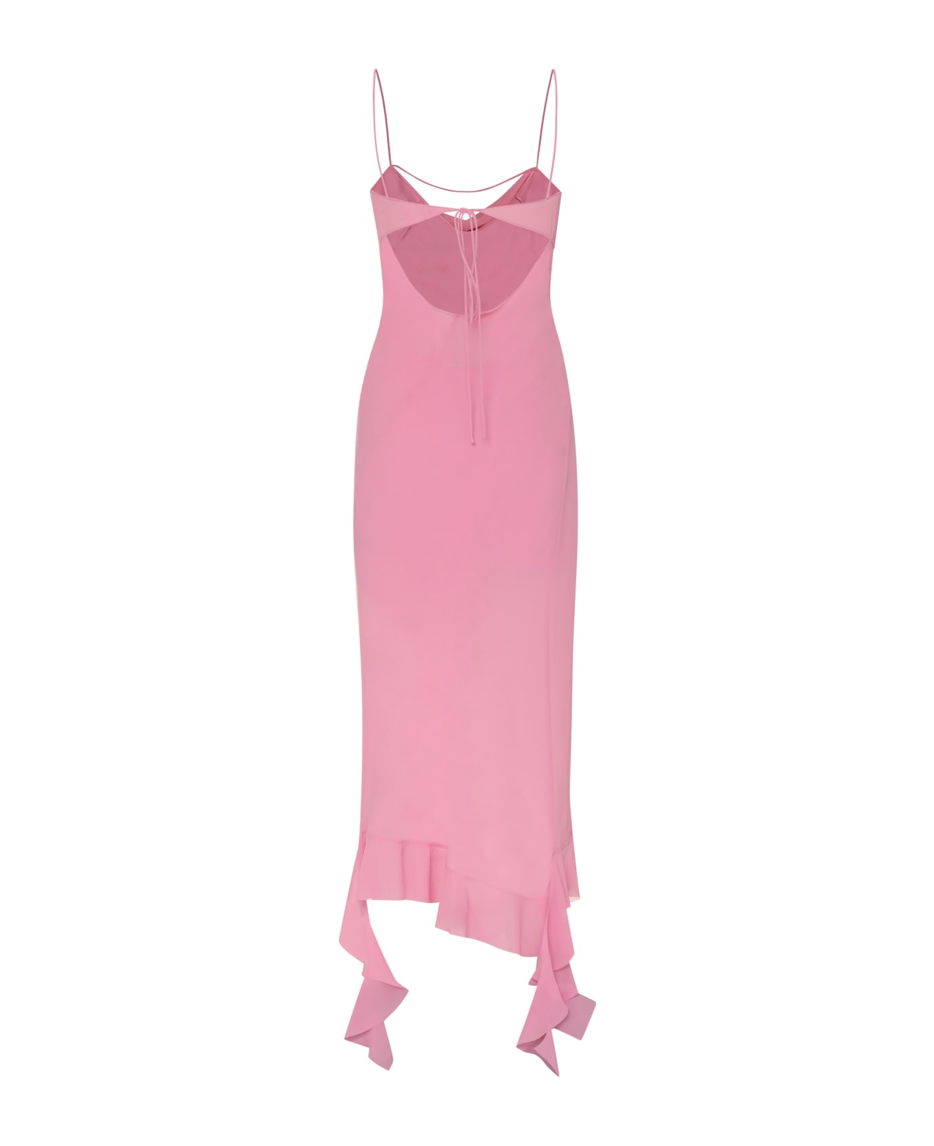 Acne Studios Frill Dress - Pink