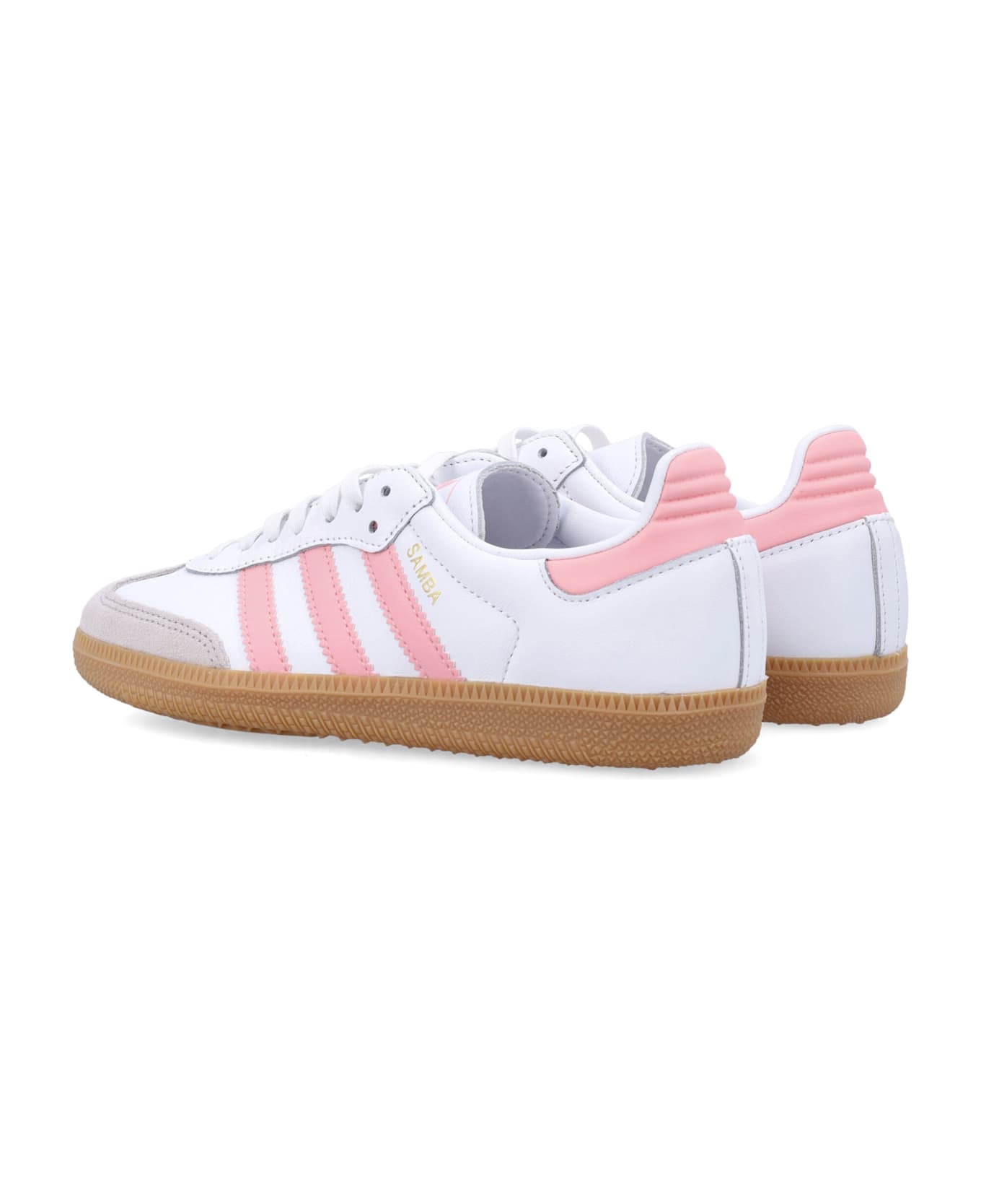 Adidas Originals Kid - Samba Og Sneaker - WHITE/ROSE