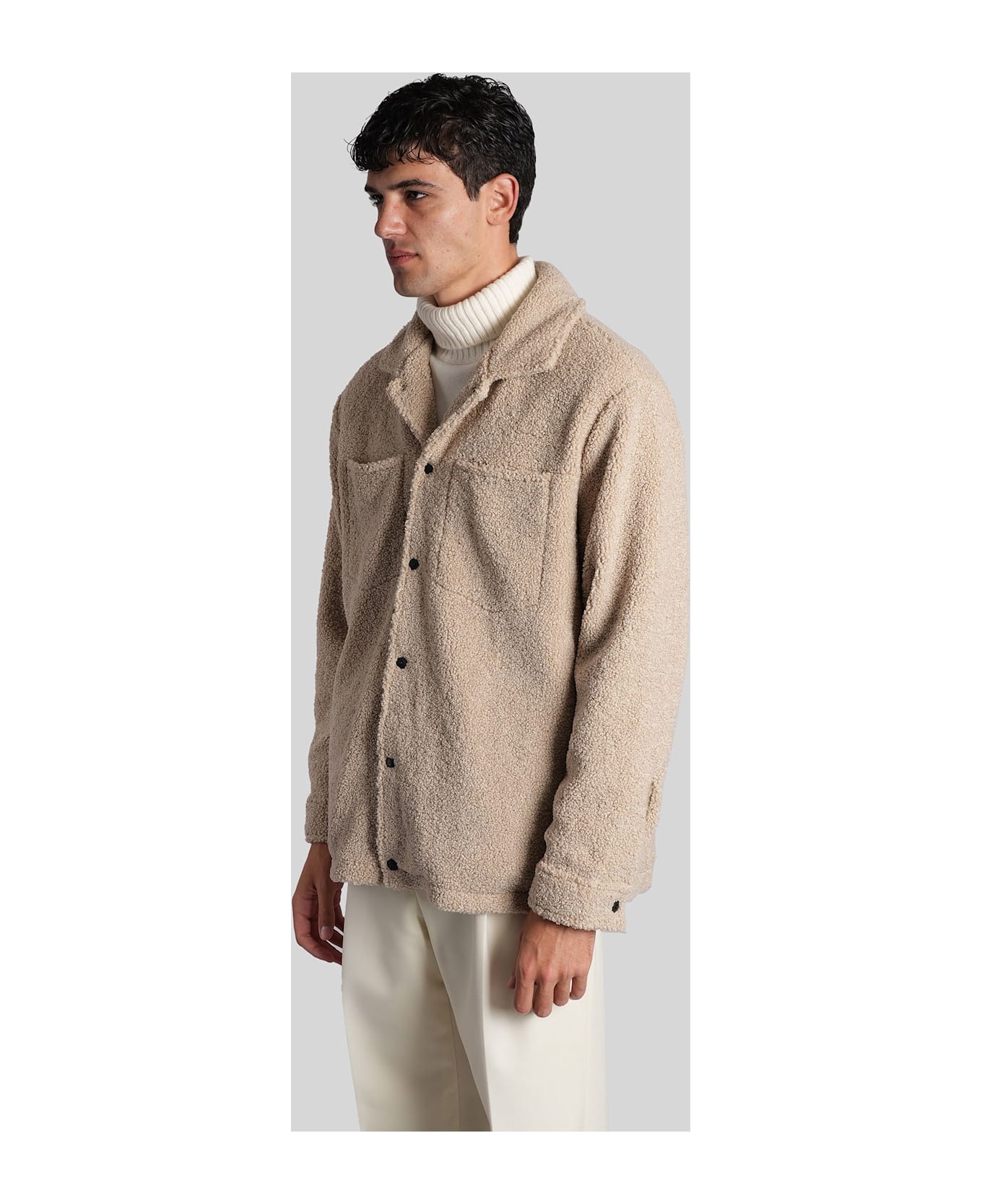 Ballantyne Casual Jacket In Beige Polyester - beige