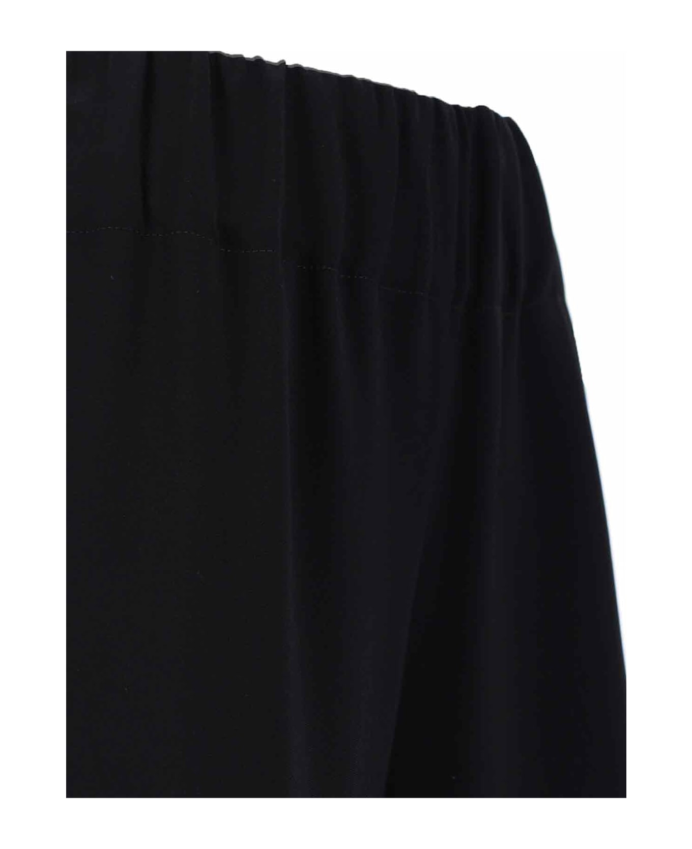 Aspesi Palazzo Pants - black