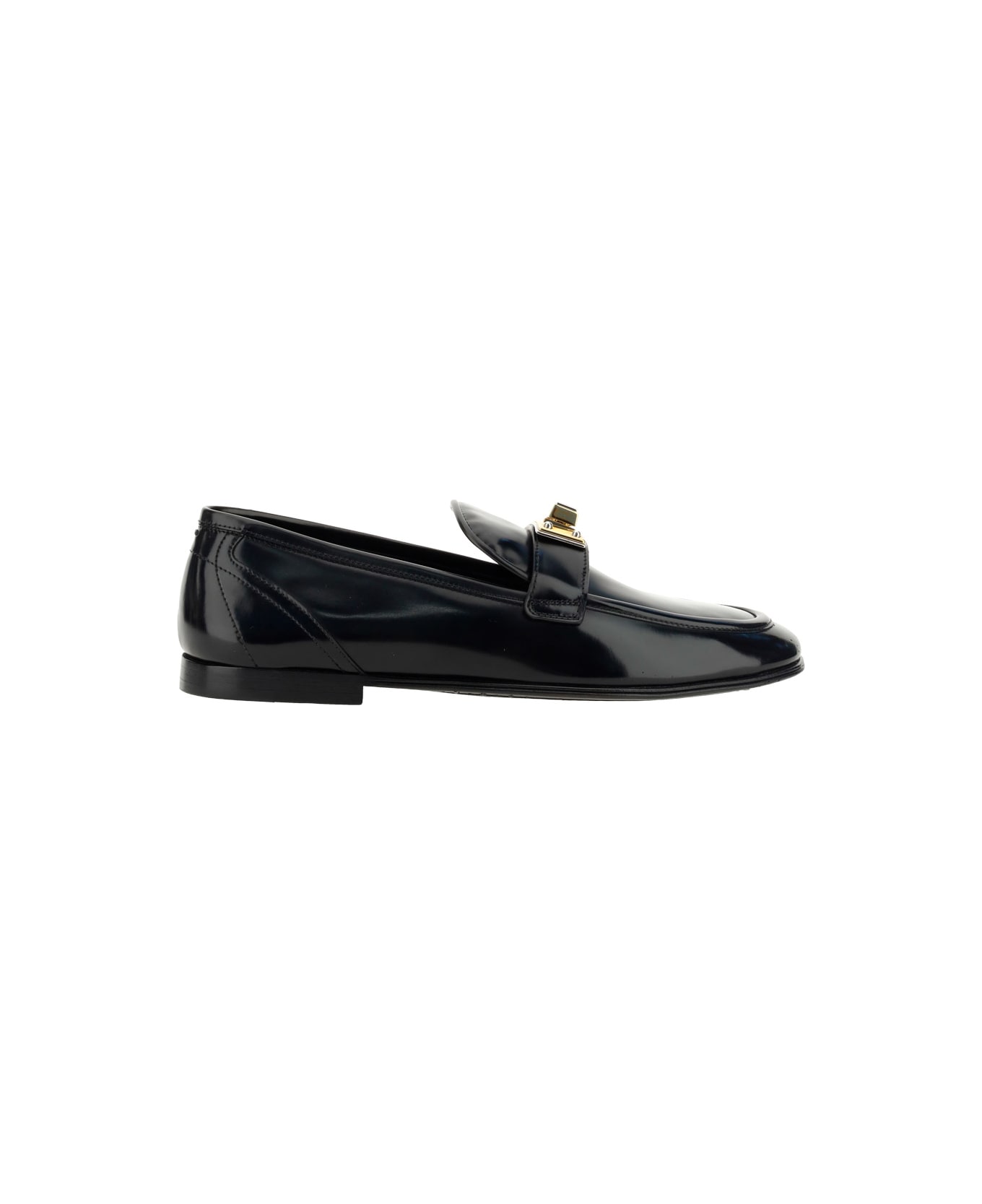 Dolce & Gabbana Leather Loafers - Black