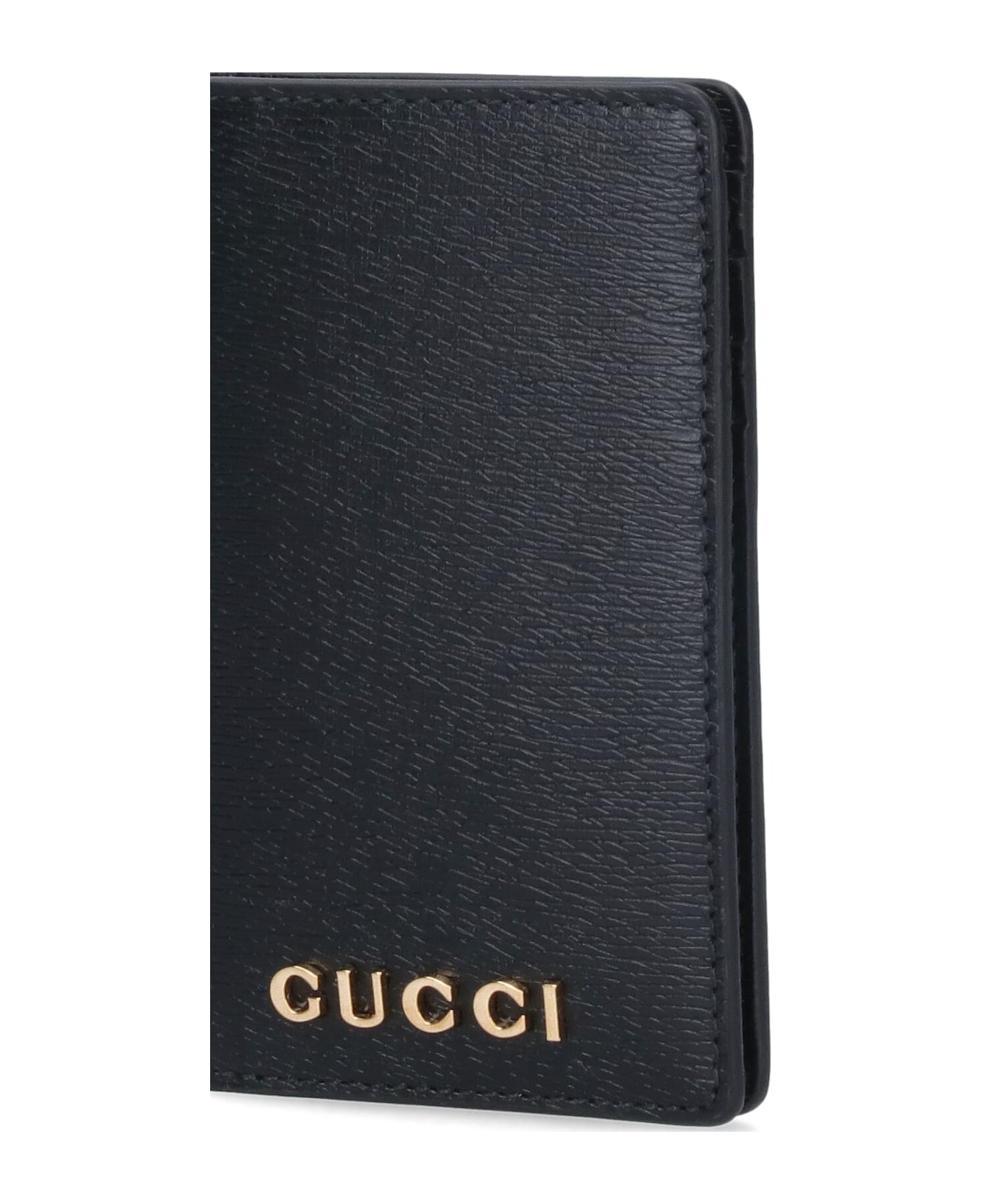 Gucci Logo Card Holder - Black  