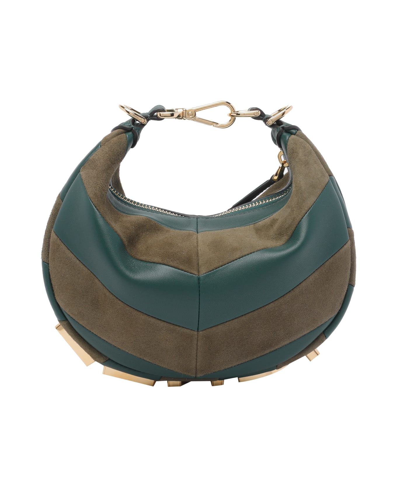 Fendi Mini Fendigraphy Hobo Bag - Green