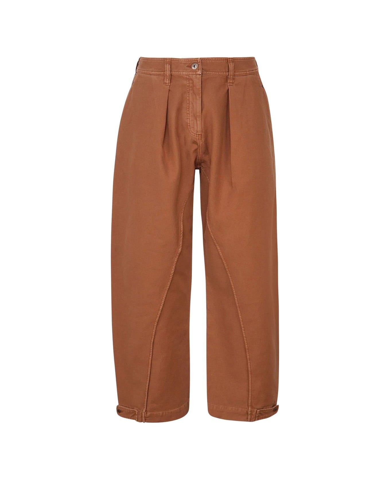 J.W. Anderson Pleated Pants - Copper