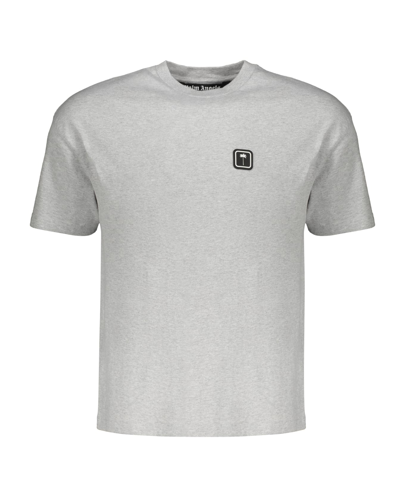 Palm Angels Cotton T-shirt - grey シャツ